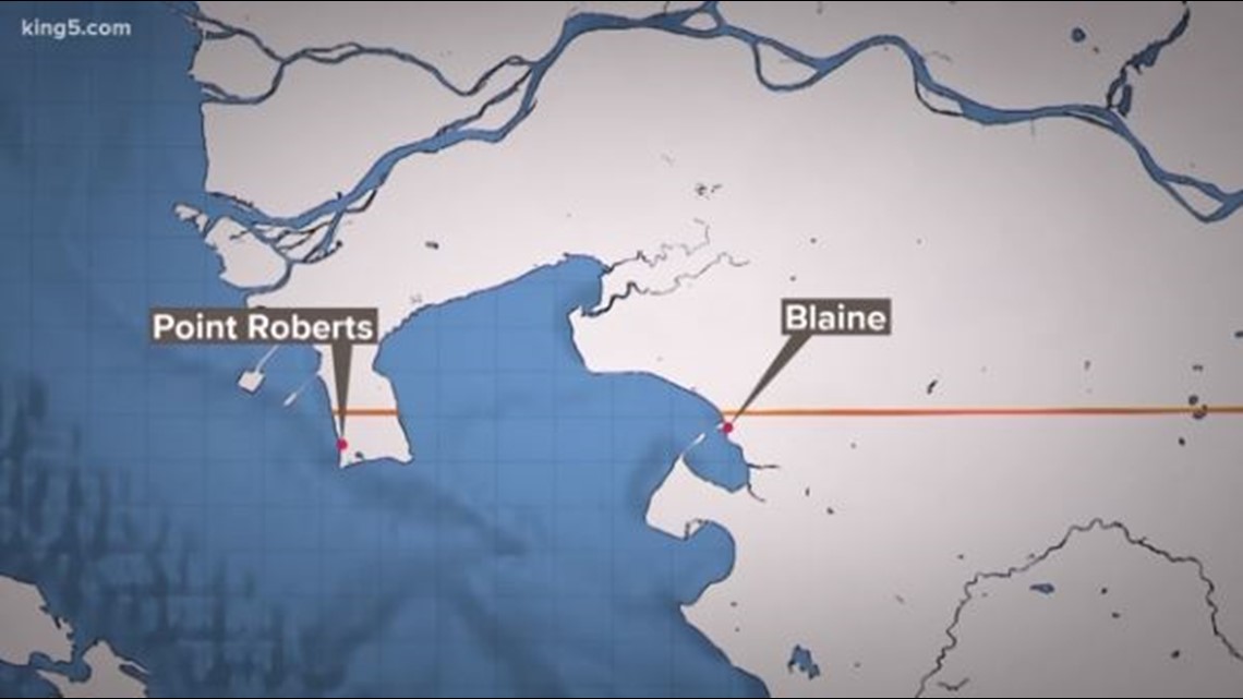 It S A Ghost Town Point Roberts Residents Plead For Better Us Canada Border Access King5 Com