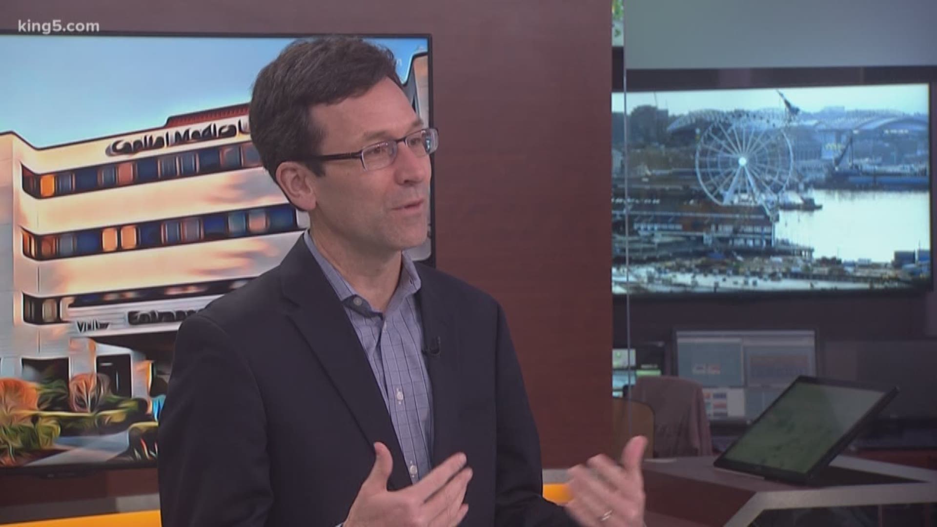 Attorney General Bob Ferguson discusses the lawsuit against Capital Medical Center, who denied medical services to patients who required charity care.