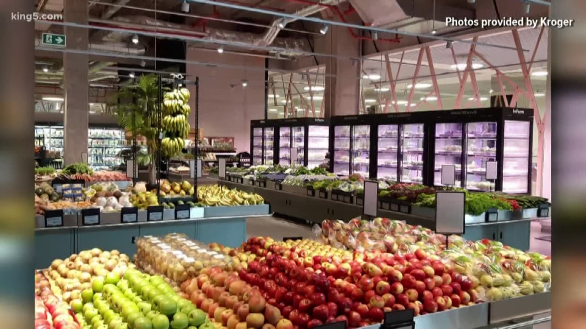 Kroger announced its partnering with German company Infarm to bring living produce farms to its QFC stores around western Washington.