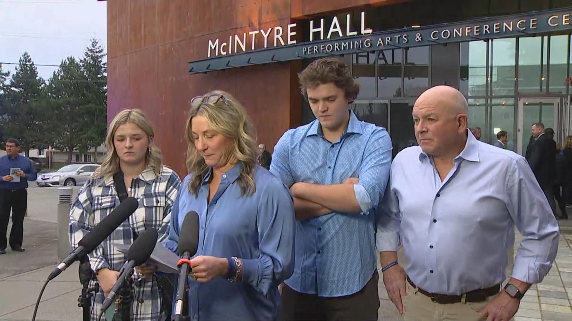 Scott Riach WATCH: Family of slain University of Idaho student speaks at memorial ...