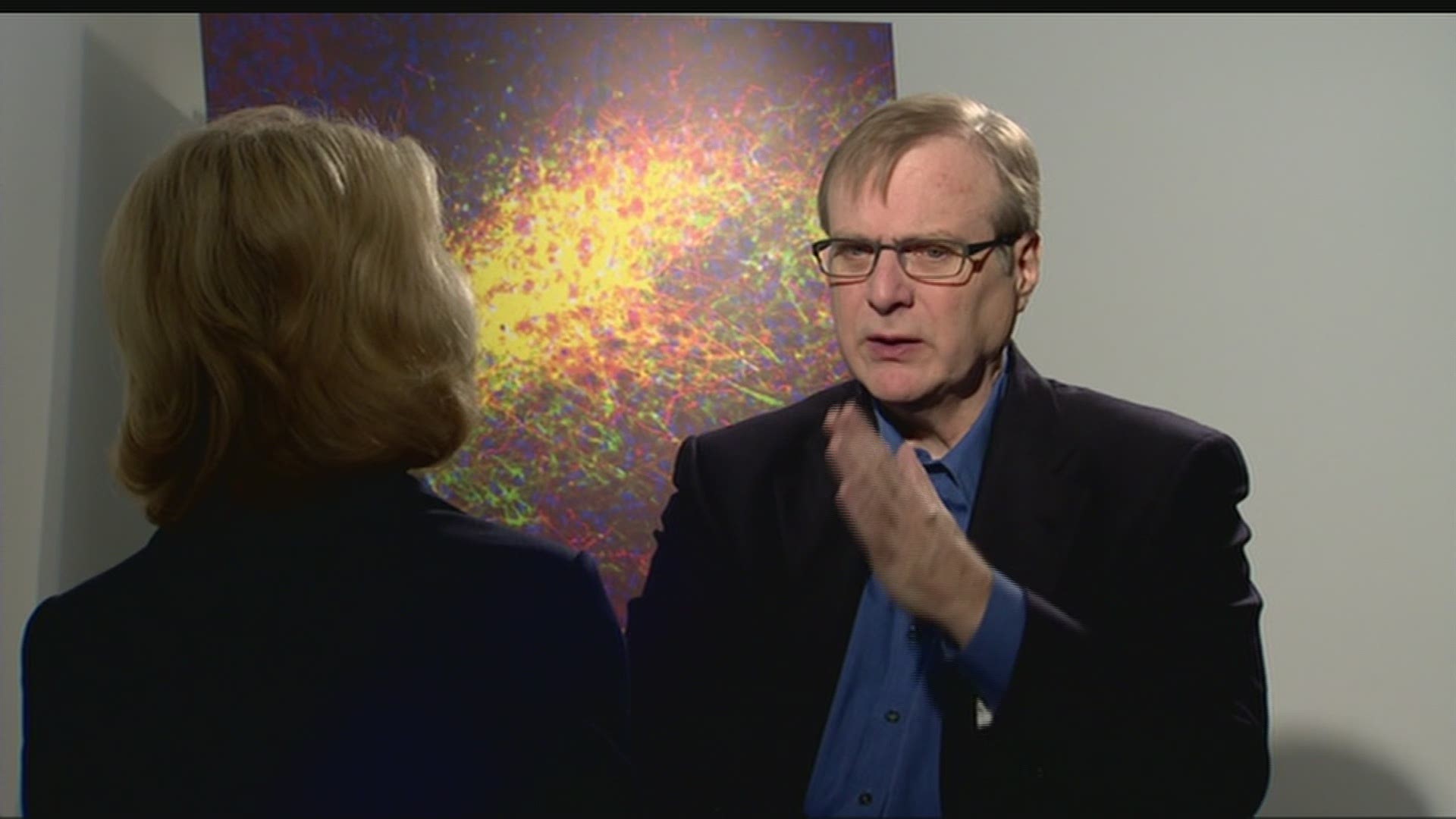 Paul Allen spoke with KING 5's Jean Enersen in an exclusive interview after he donated $300 million to his Allen Institute for Brain Science. Allen died from complications associated with non-Hodgkin's lymphoma. He was 65.