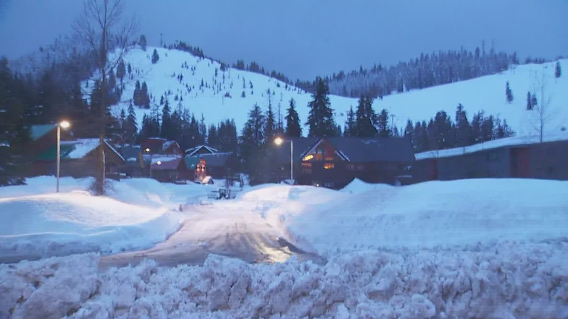 Tuesday's snow is turning to Wednesday's slush and slick driving conditions at Snoqualmie Pass