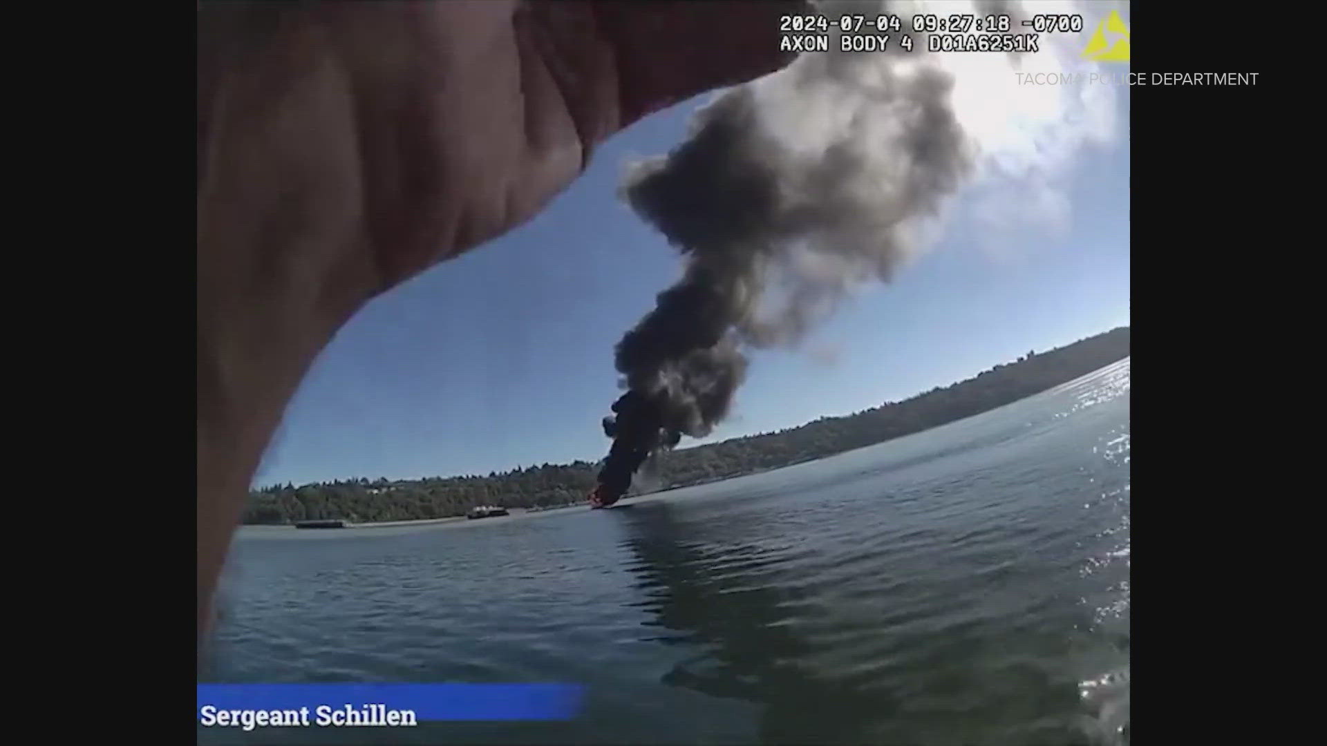 No information yet as to what caused the boat to catch fire on July 4.