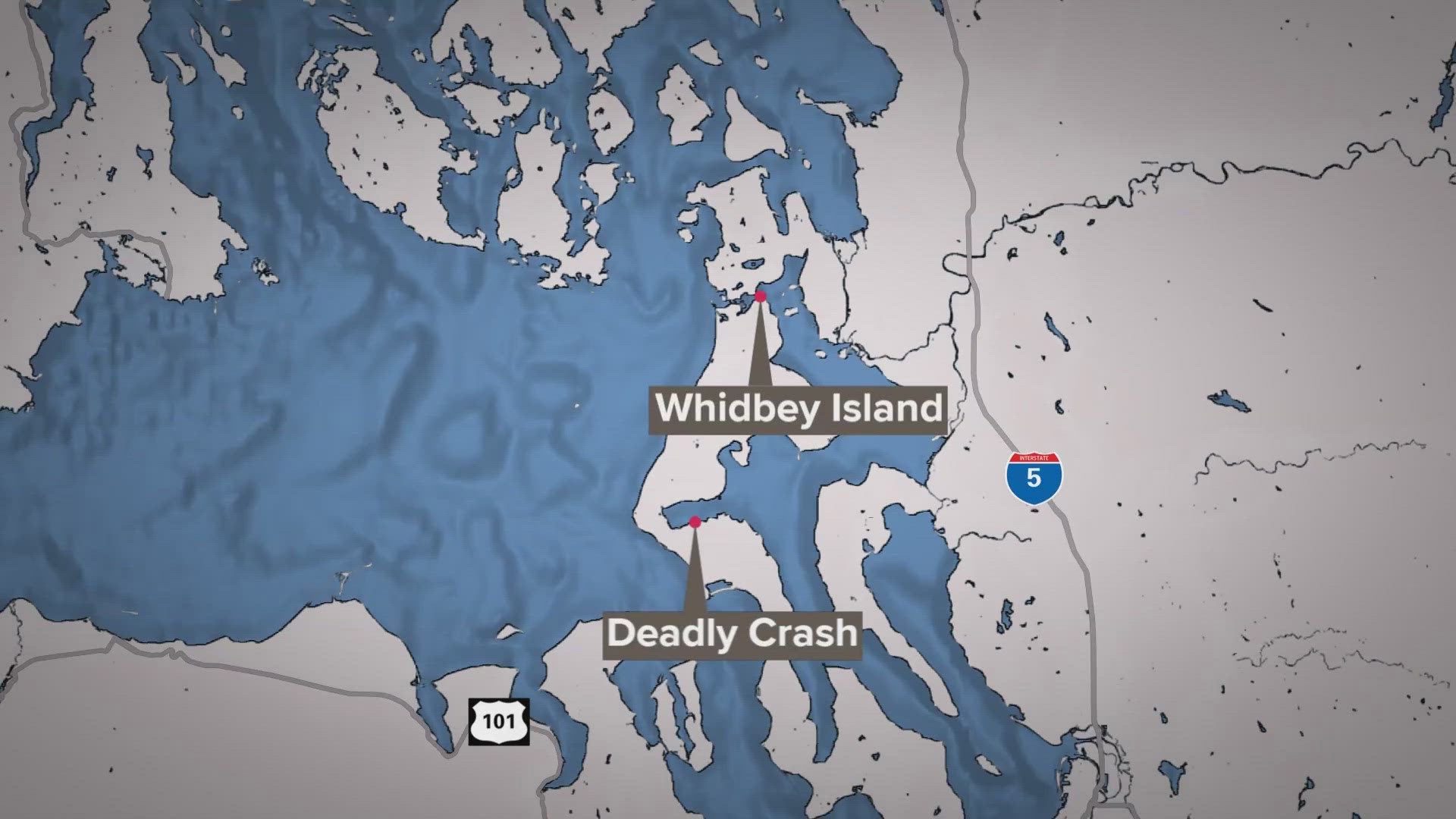 An Oak Harbor teenager died in a high speed crash on Whidbey Island early Monday morning