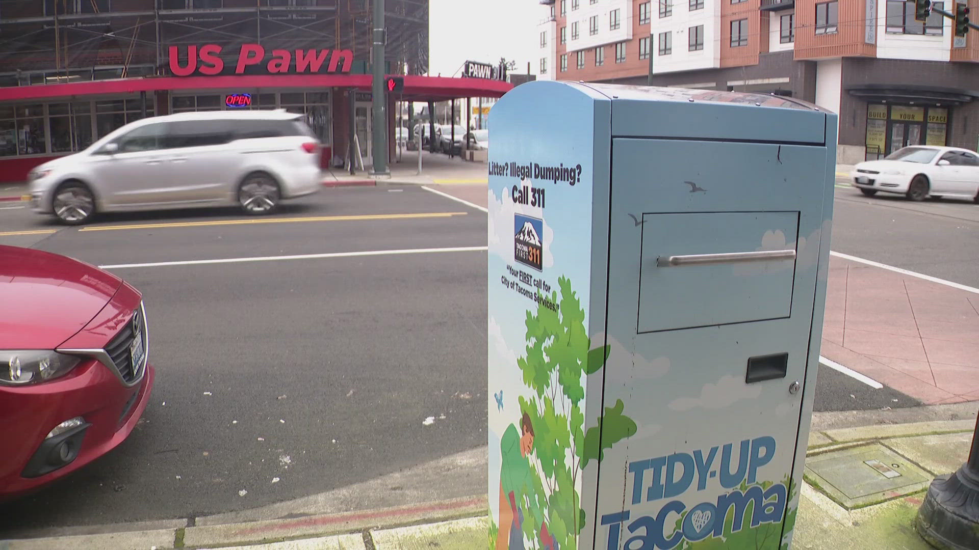 City of Tacoma to install 120 new trash containers to reduce litter ...