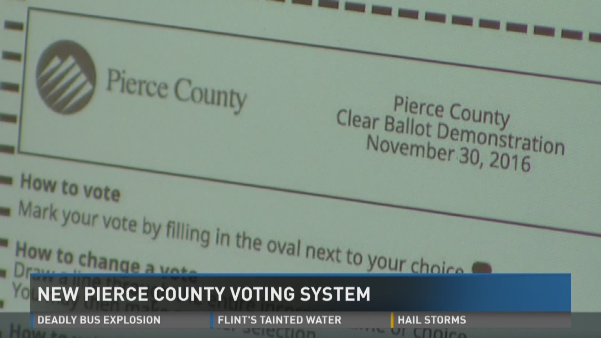 Pierce County to roll out redesigned ballots, new election system