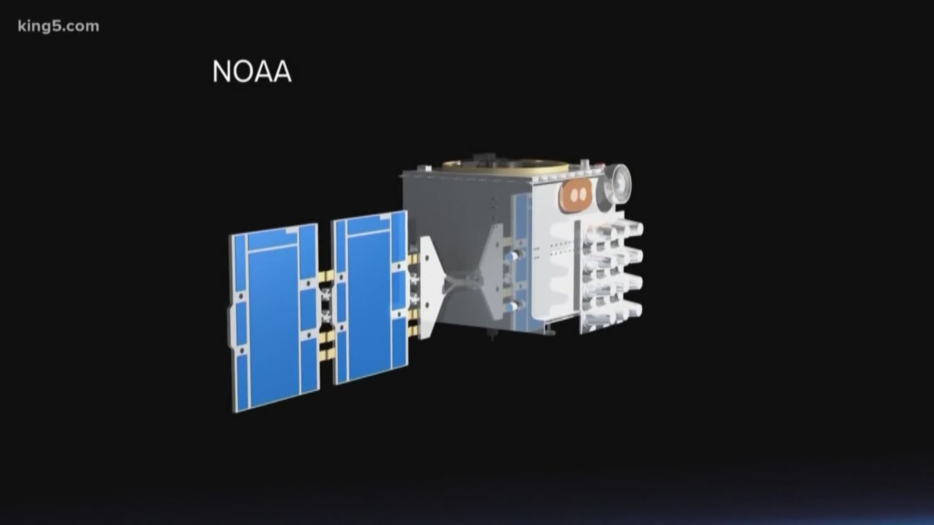 Everyone is talking about the weather this week.  It's hot. It's clear, and we're already in a drought. Now, a new generation of satellites is about to head into space...and they could do a lot for Washington state, not just with the drought, but with pretty much everything else! KING 5's Glenn Farley reports.