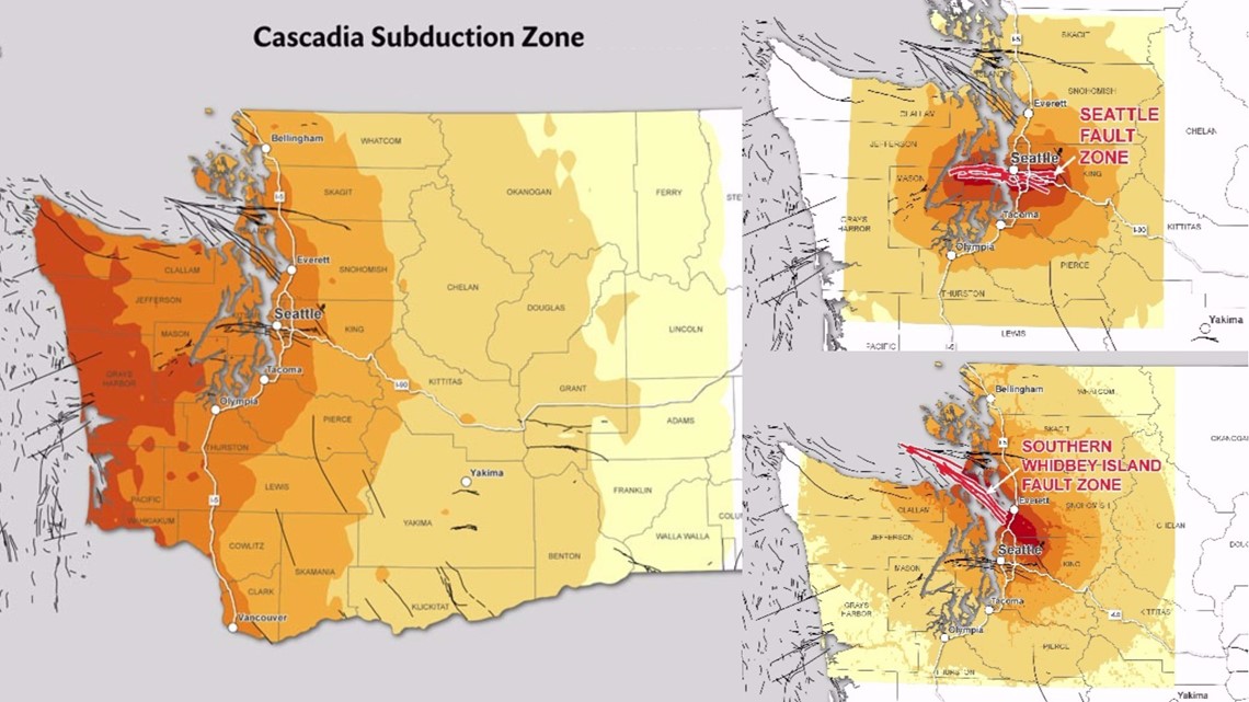 Why You Should Be Prepared 3 Big Earthquake Threats In Pnw