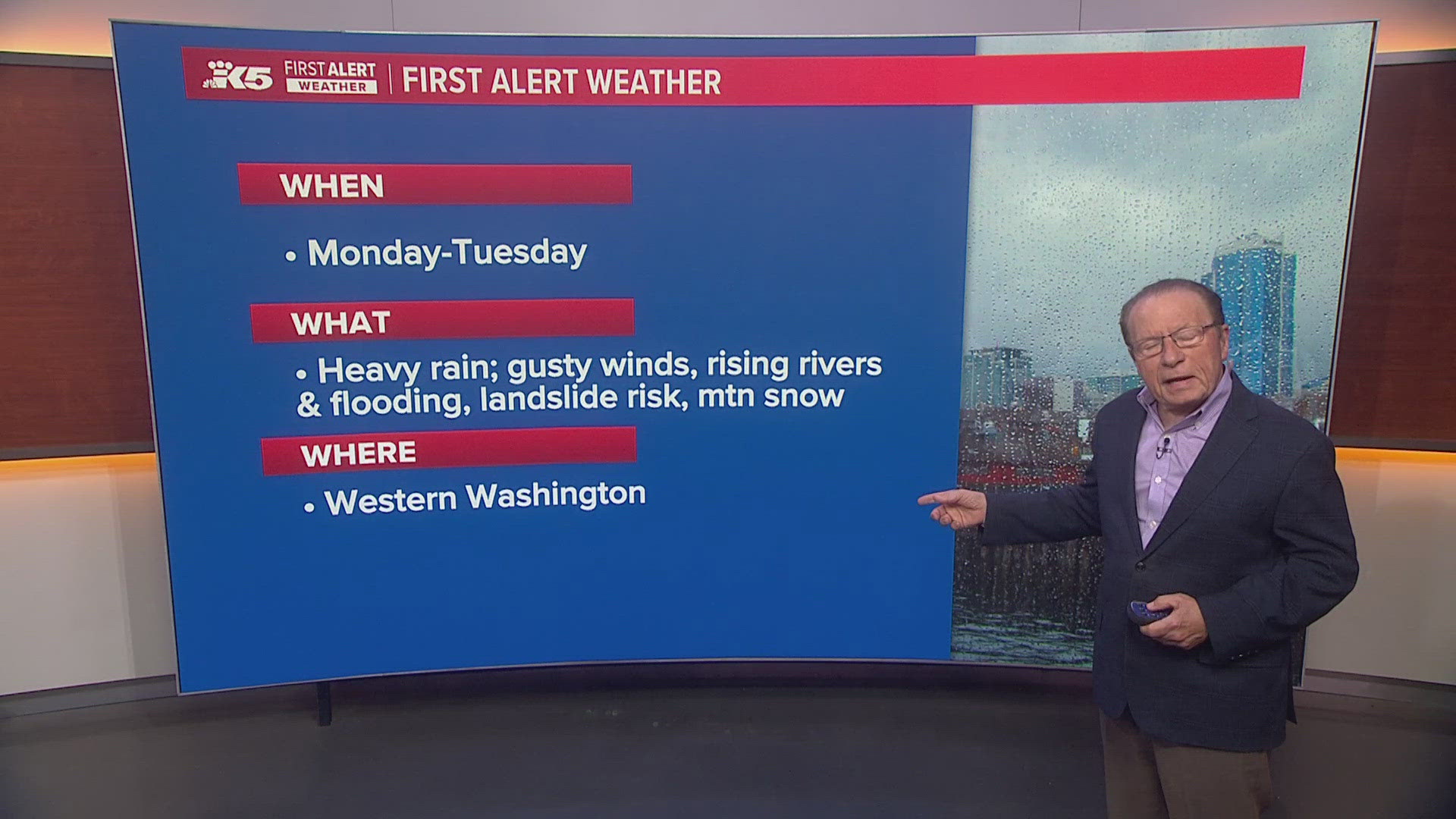 Flood Watch Issued for Significant Part of Western Washington as Heavy Rains Return