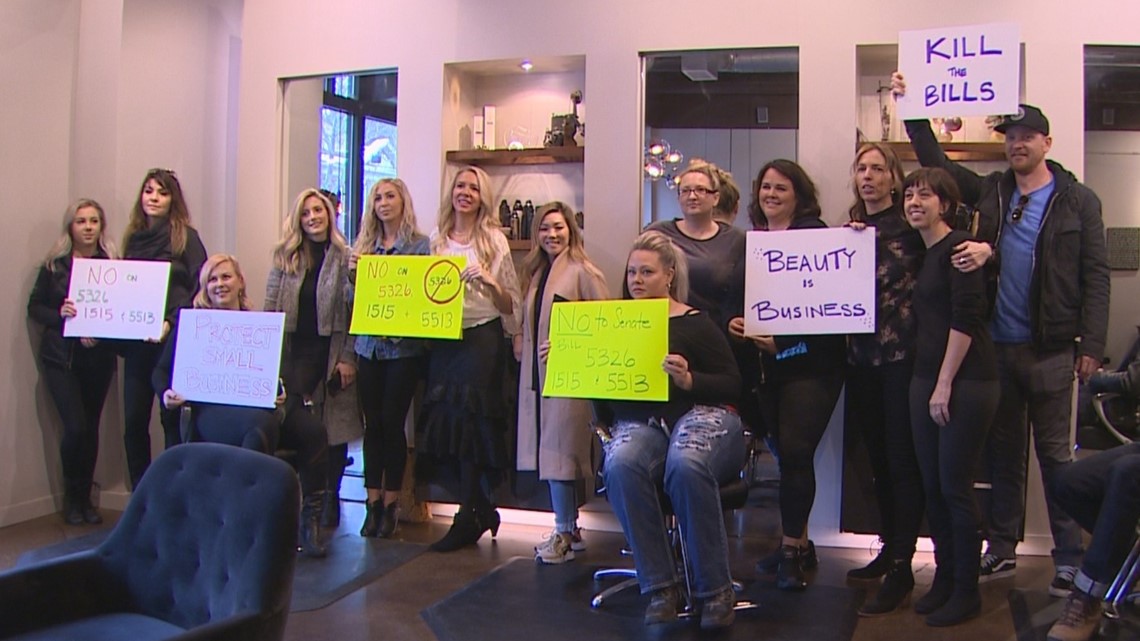 100+ salons in Washington state have license, sanitation or safety