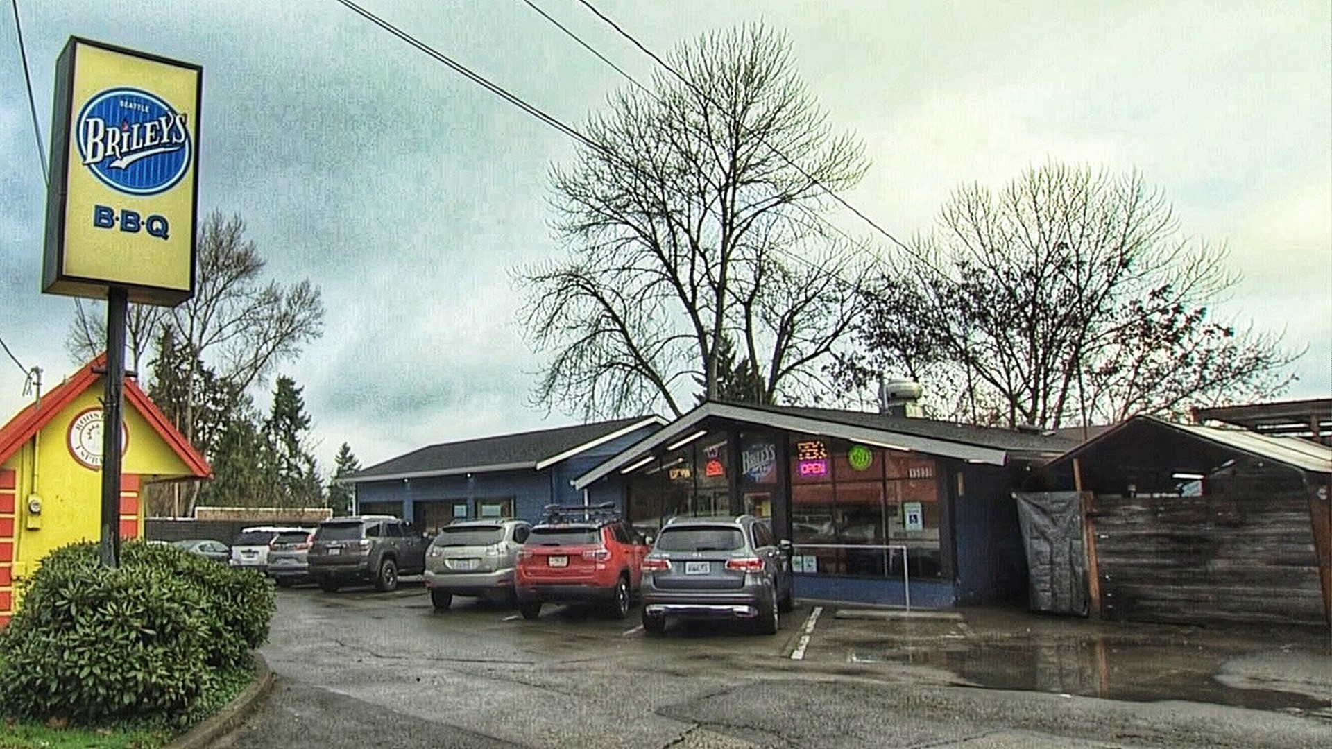 So much smokey goodness at Briley's BBQ & Grill in Lake Forest Park