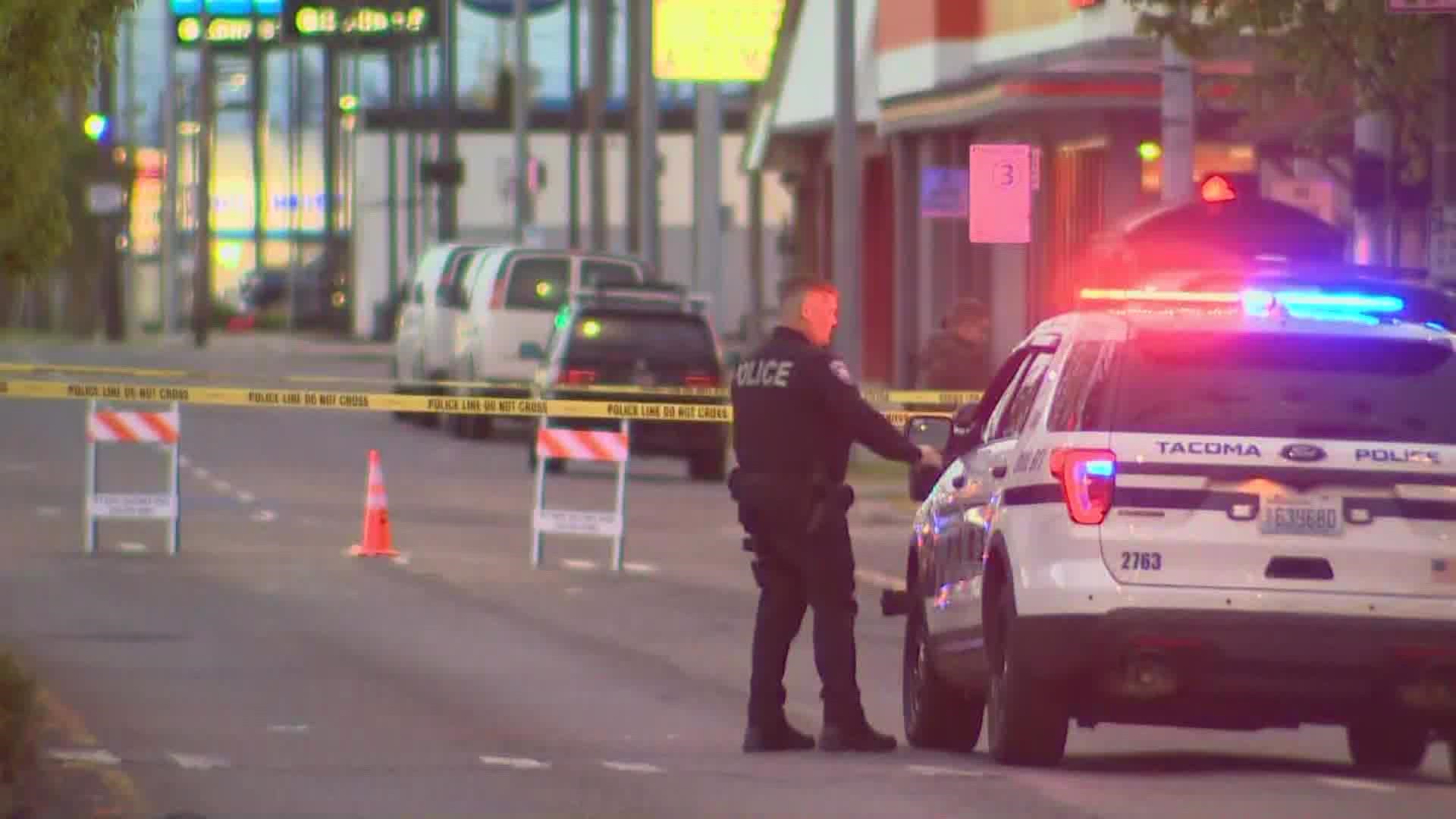 Tacoma police are investigating two separate shootings that left two people dead.