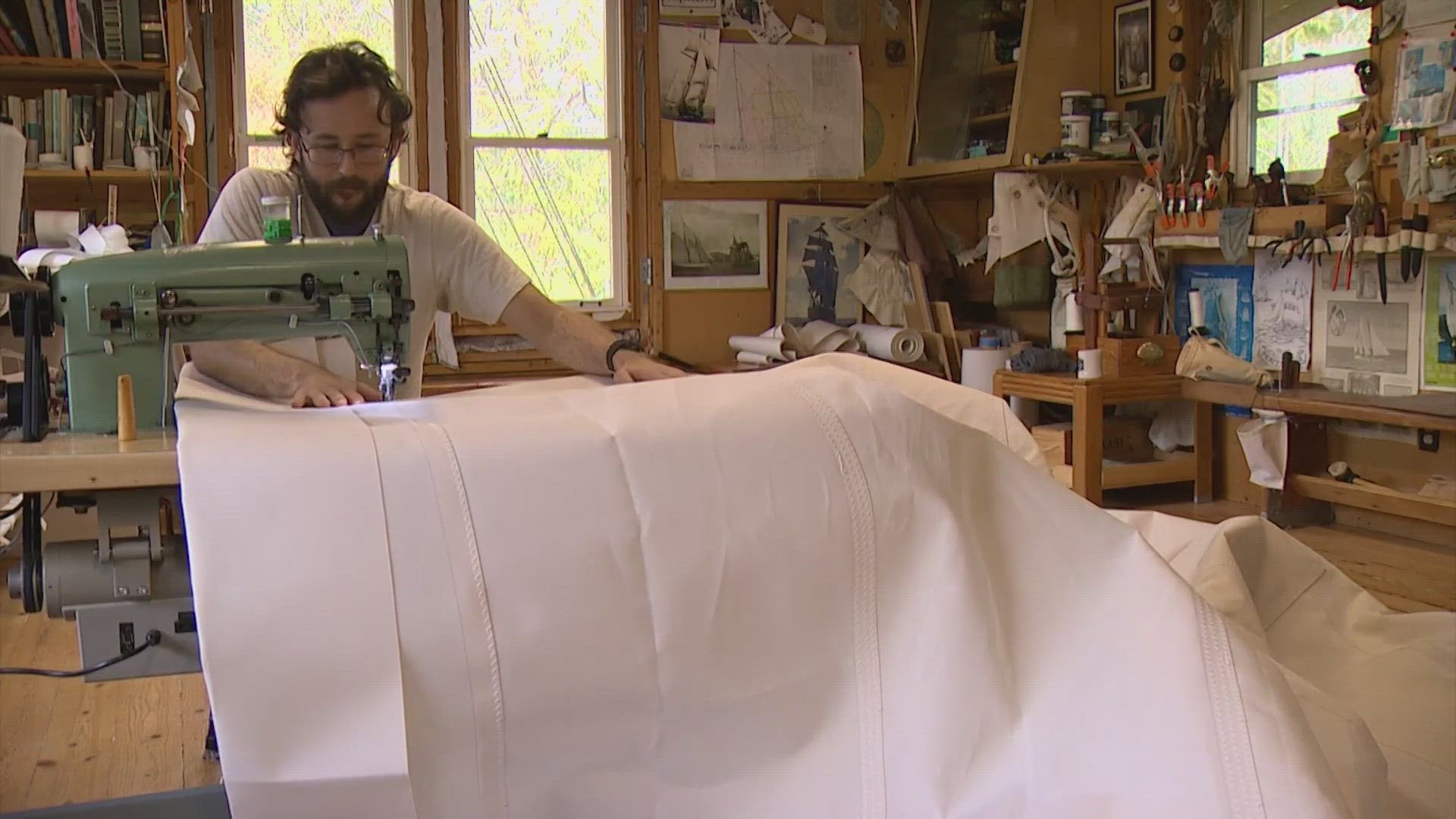 Pacific Northwest family one of last businesses to handsew sails for