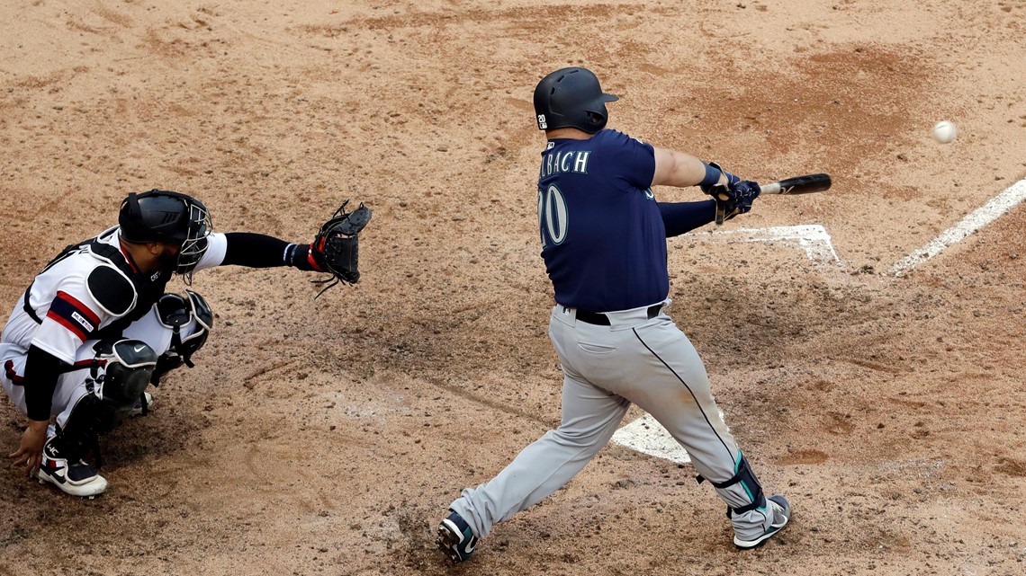 Edwin Encarnacion homers twice in one inning, once off of Homer Bailey