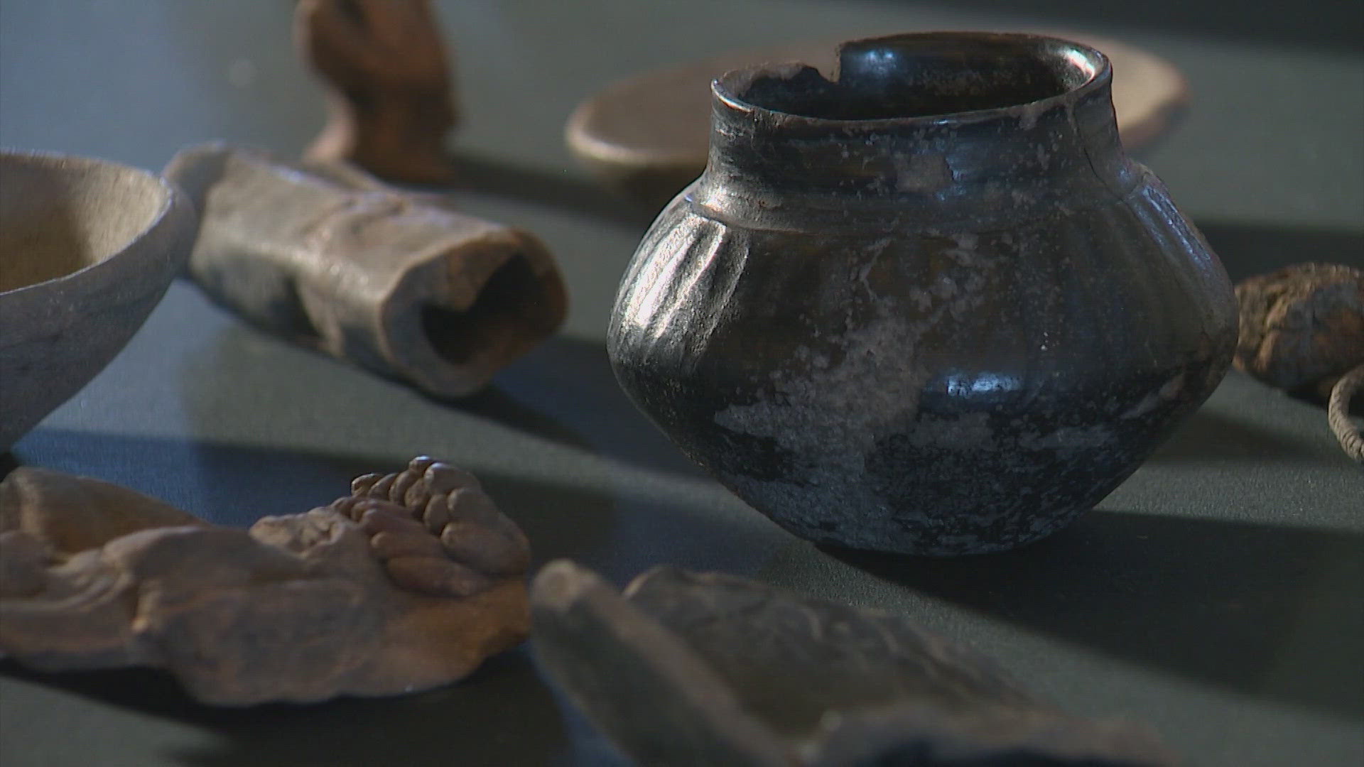 The pieces of pottery and other household items that were turned in are estimated to be thousands of years old.