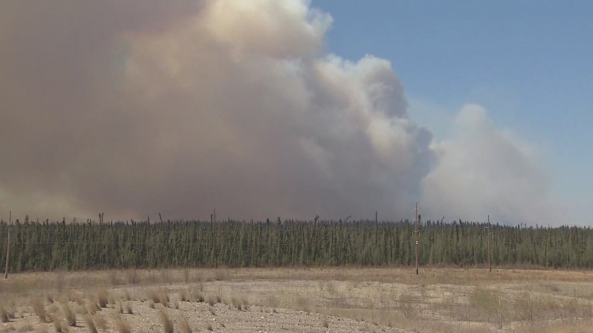 The fire has burned over 200 square miles northwest of Fort Nelson.  3,000 people in the surrounding area have been evacuated.