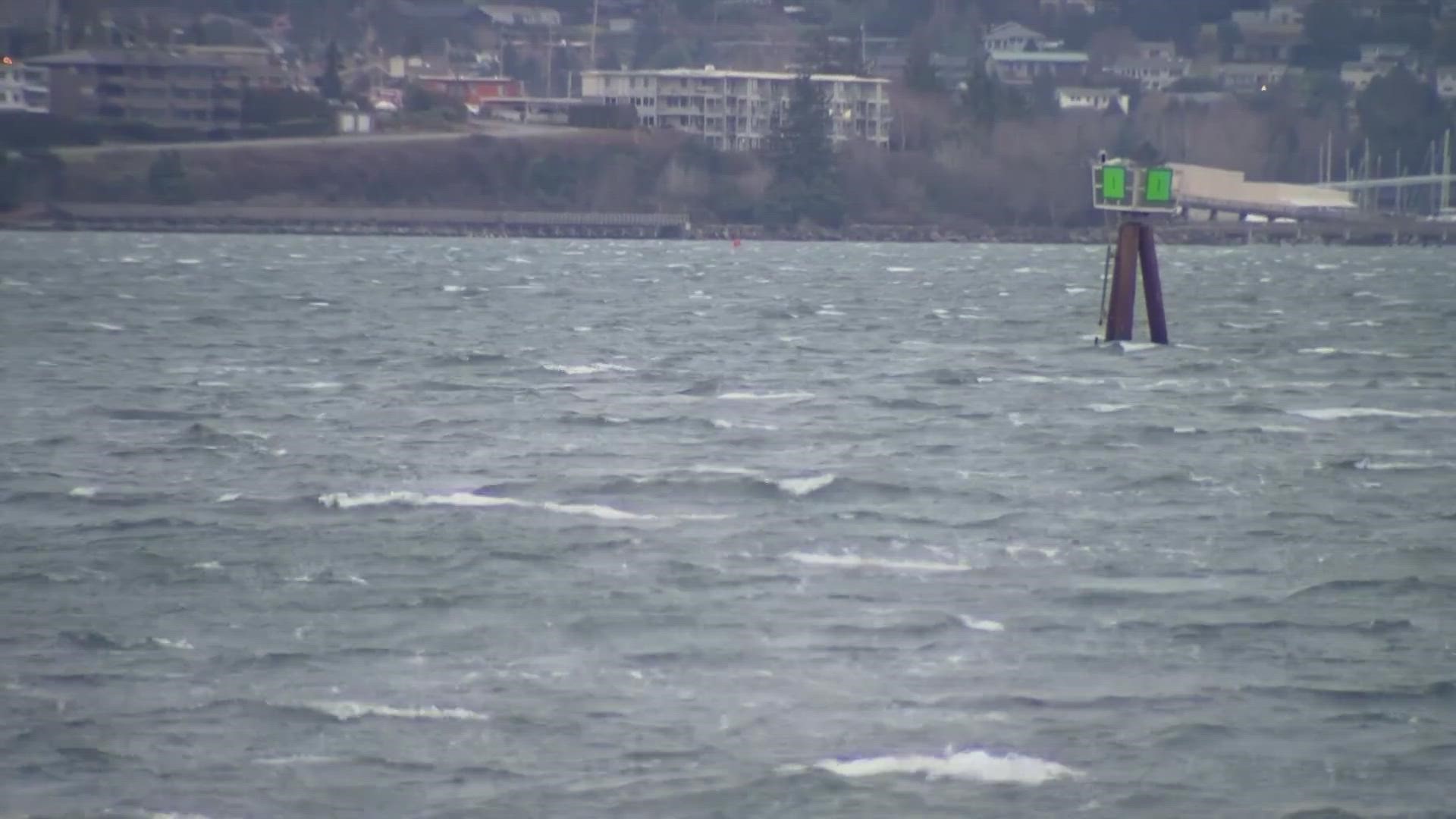 A High Wind Warning and Wind Advisory went into effect Friday morning for parts of western Washington.