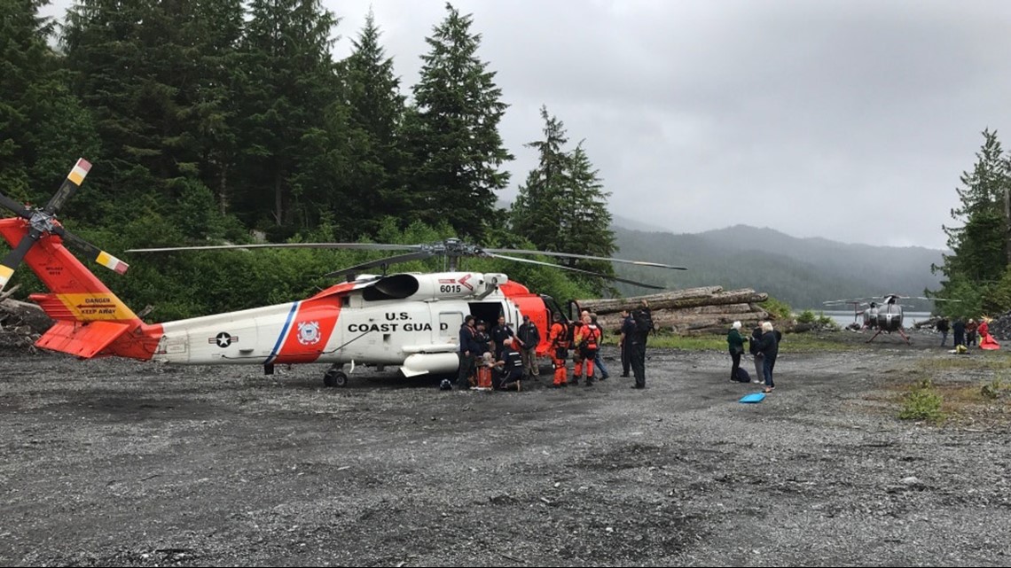 WATCH 11 rescued in float plane crash in Alaska