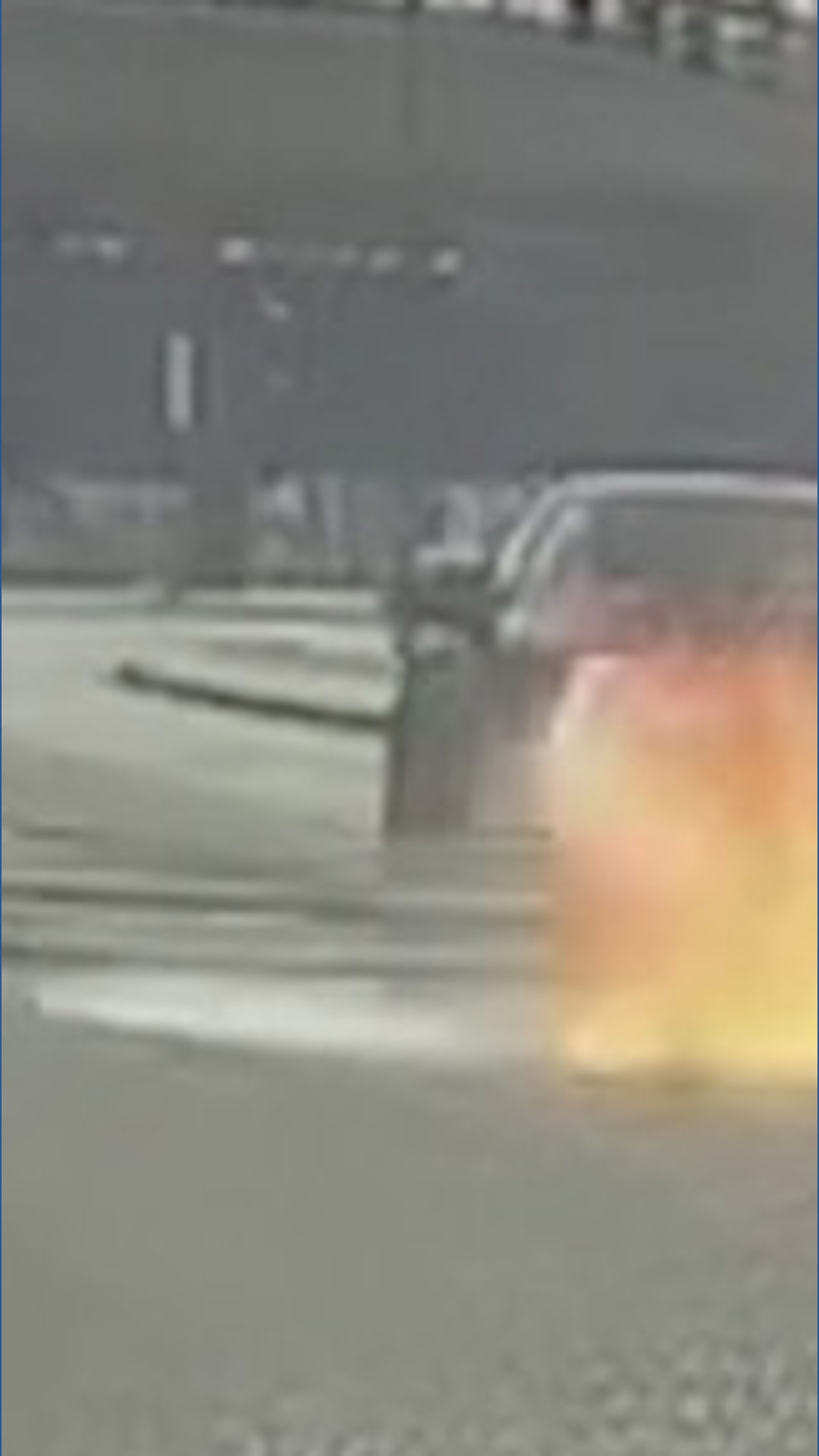 Inattentive driver causes fiery crash in Lynnwood | king5.com