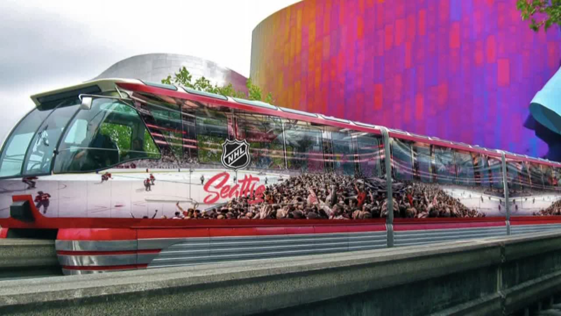 The announcement is part of the first phase of the new NHL franchise’s transportation plan to get fans to and from the new arena at Seattle Center.