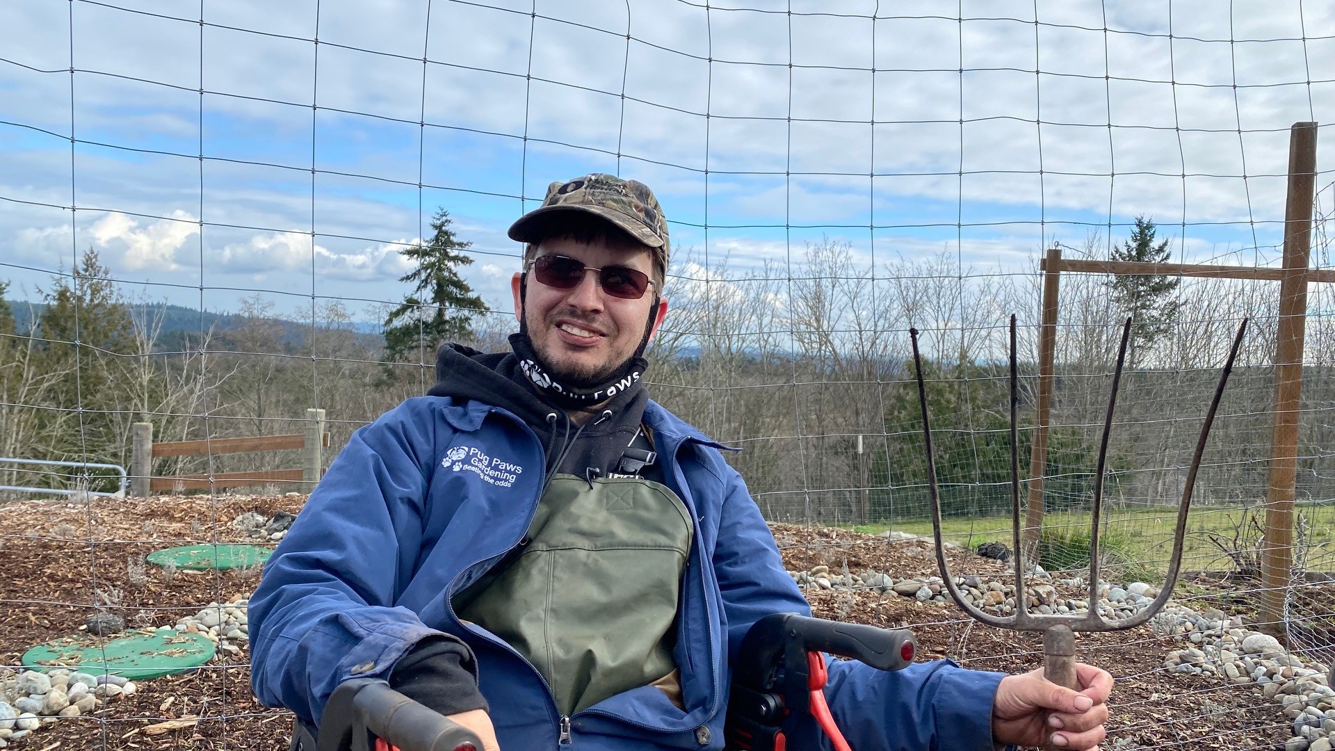 Terry ‘TJ’ Belgarde has cerebral palsy and a successful landscaping business that sees no limits
