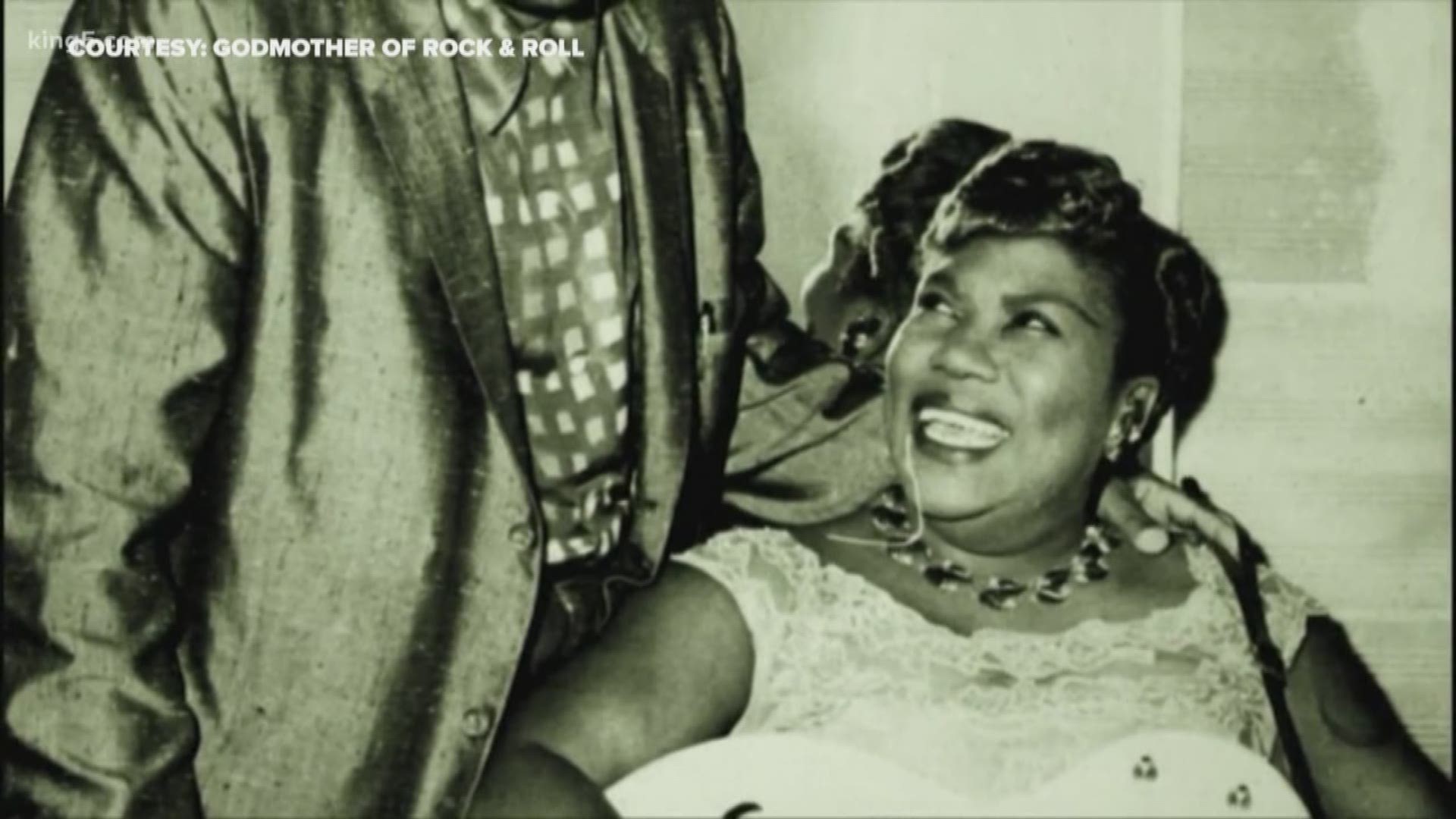 The godmother of rock and roll Sister Rosetta Tharpe influenced many early rock and roll stars before being inducted into the Rock and Roll Hall of Fame.
