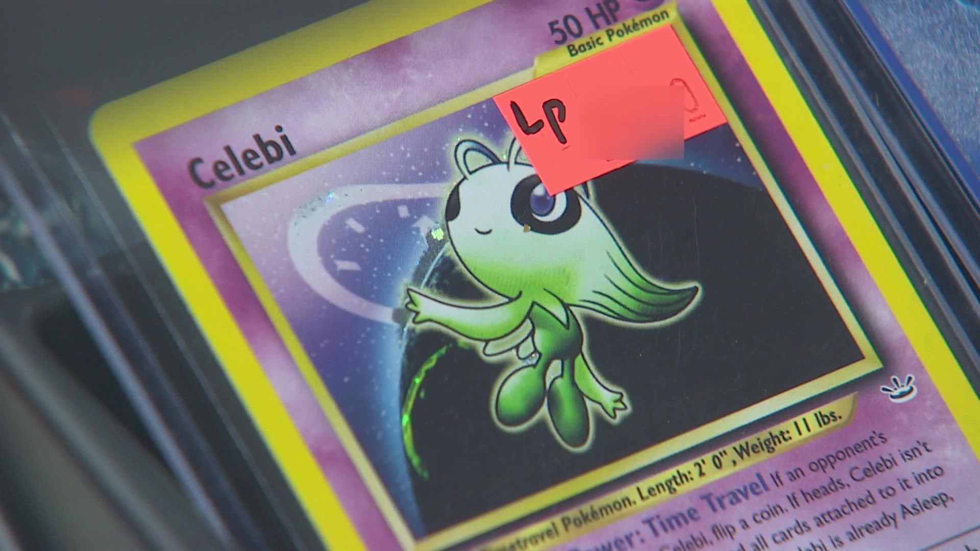 More than $8,000 in Pokemon cards, Yu-Gi-Oh cards and collectibles were stolen from Gabi's Olympic Cards and Comics, which gives out free food to those in need.