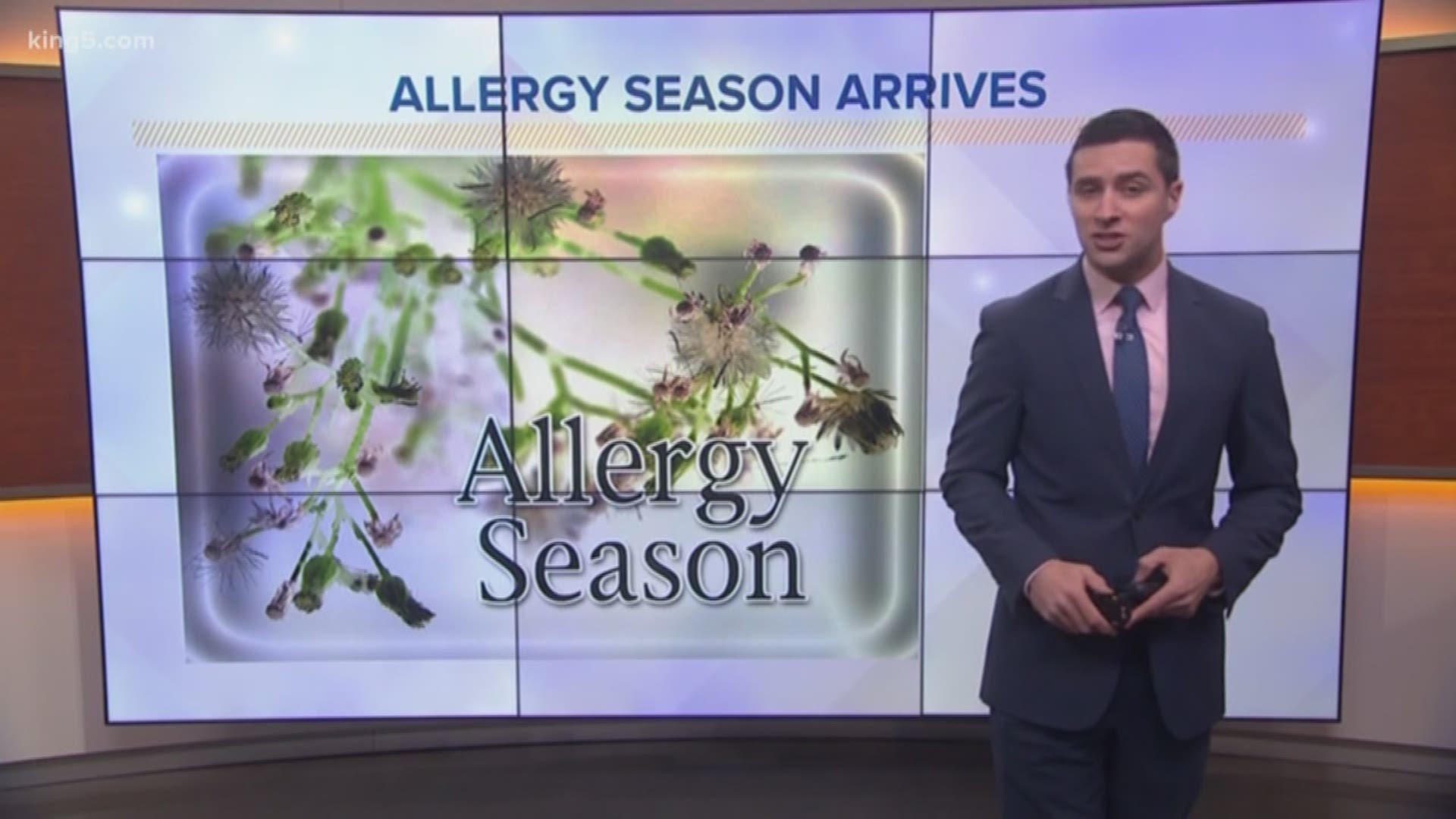 KING 5 Meteorologist Ben Dery explains why you might be feeling the effects of allergy agitators right now.