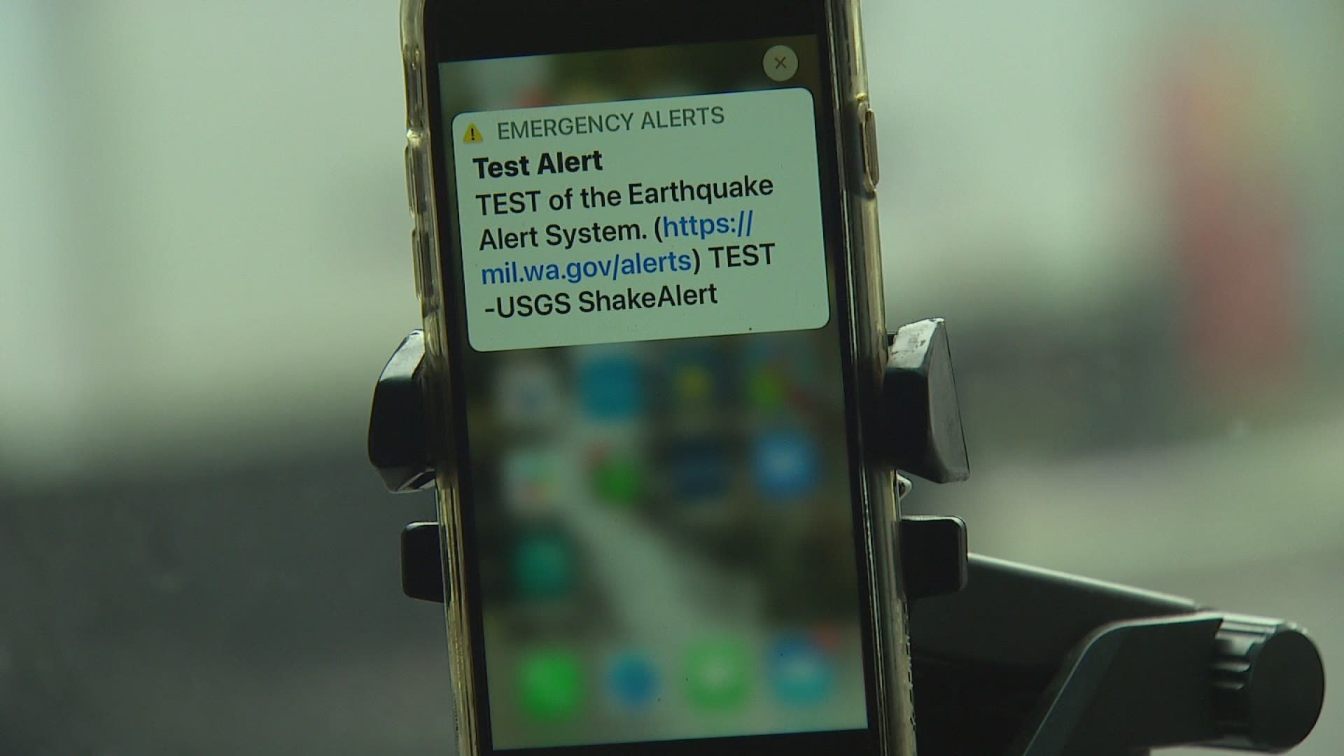 The ShakeAlert early warning system aims to give people time to prepare for an earthquake by dropping, covering and holding on.