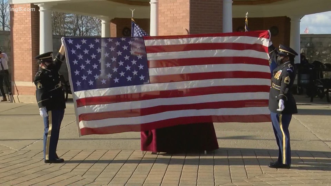 Western Washington honors its veterans with virtual, drive-through ...