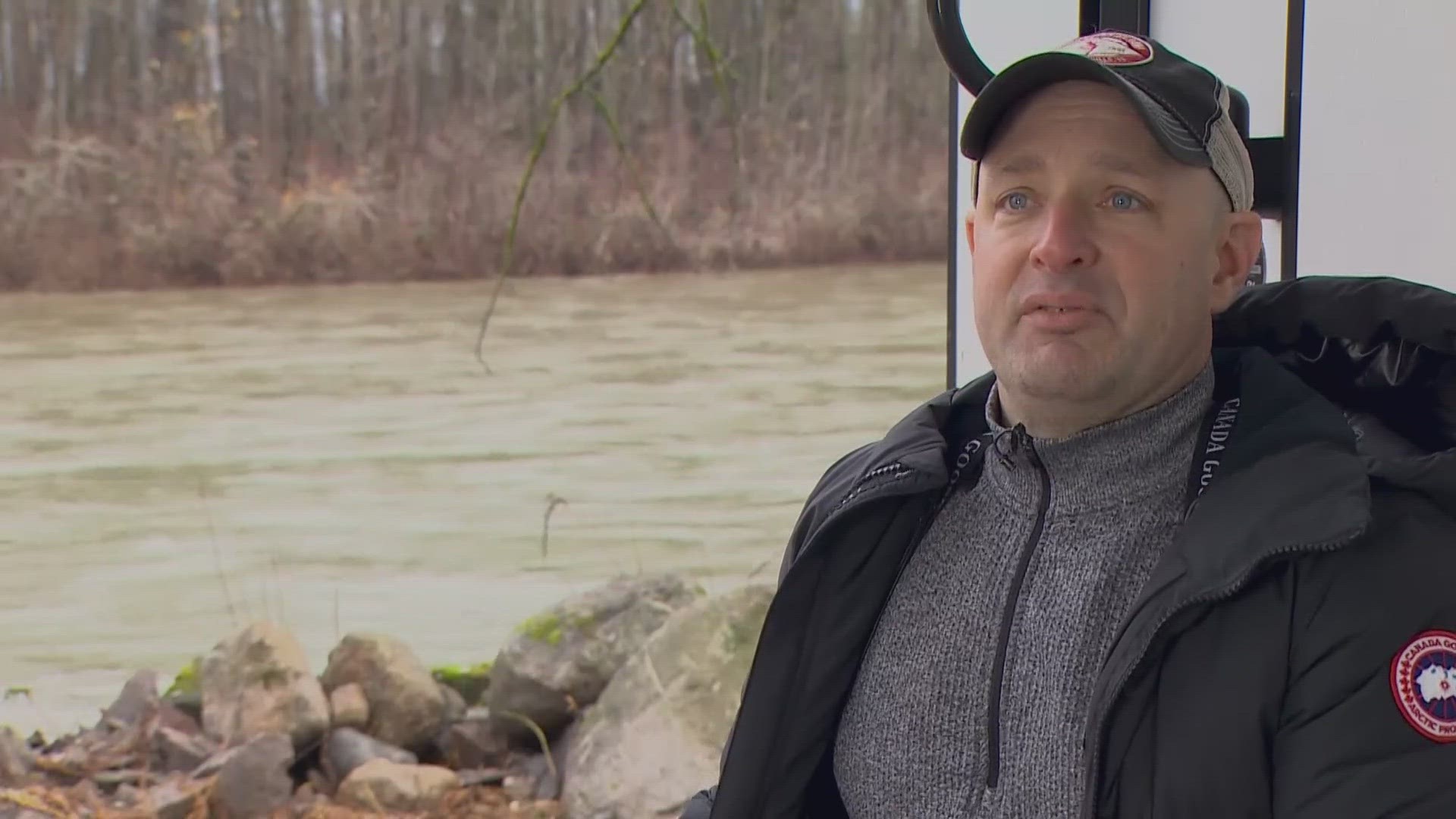 Chris Robl, a father of two, is still processing his near-death experience.