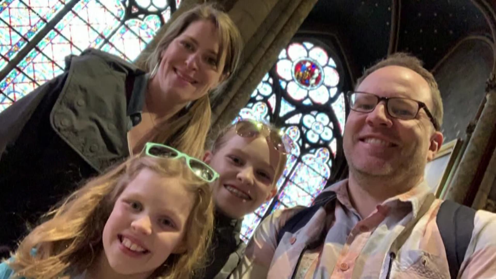More than 10-million people a year visit Notre Dame. Earlier this month, KING 5's Drew Mikkelsen toured the famous landmark with his family and has some memories to share.