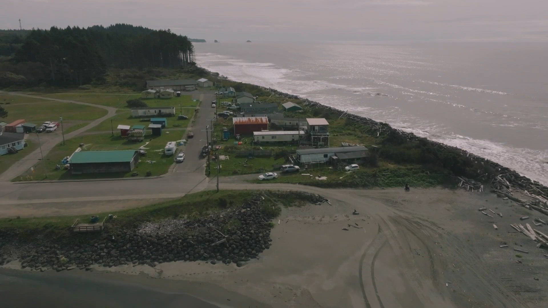 Quinault Indian Nation breaks ground on higher-ground homes as sea ...