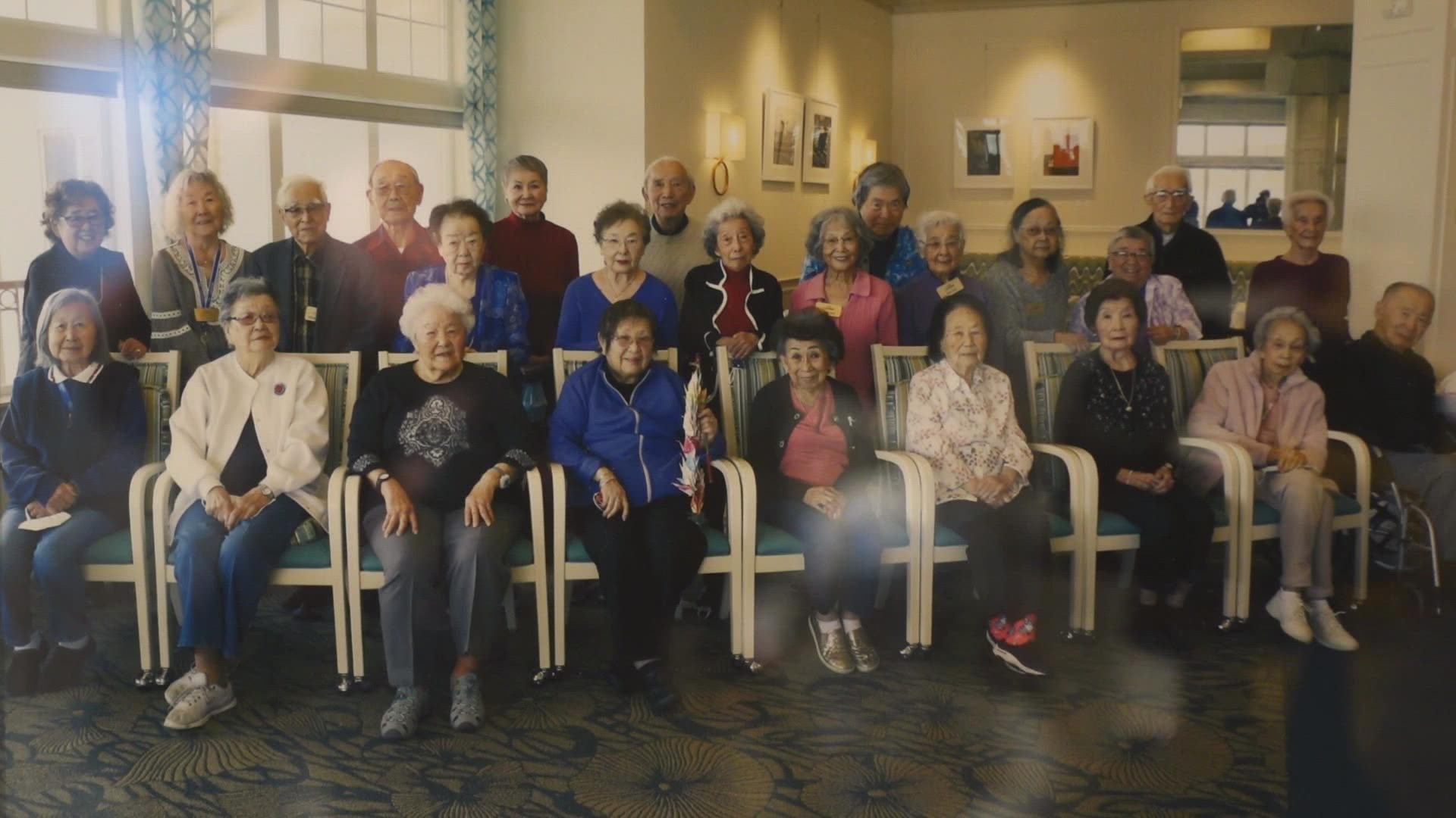 Retirement home residents donated their momentos and artifacts to create display remembering what Japanese Americans and immigrants went through 80 years ago.