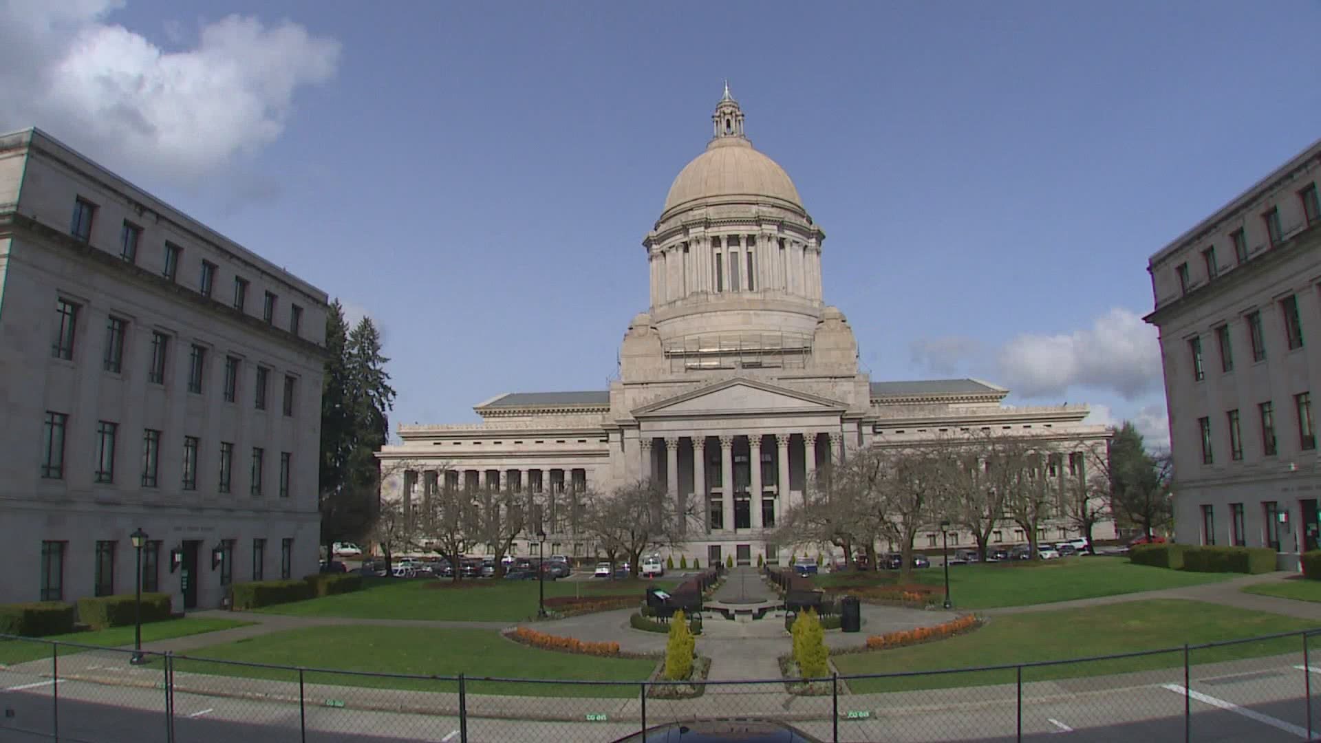 The 2001 Nisqually quake rocked Olympia, damaging the dome of the state Capitol building.