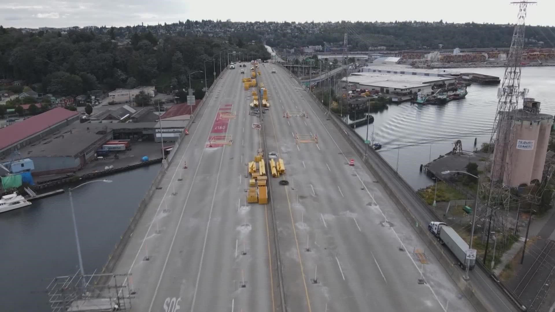 Before the bridge reopens on Sept. 18, SDOT will perform safety tests to ensure the bridge is structurally sound.