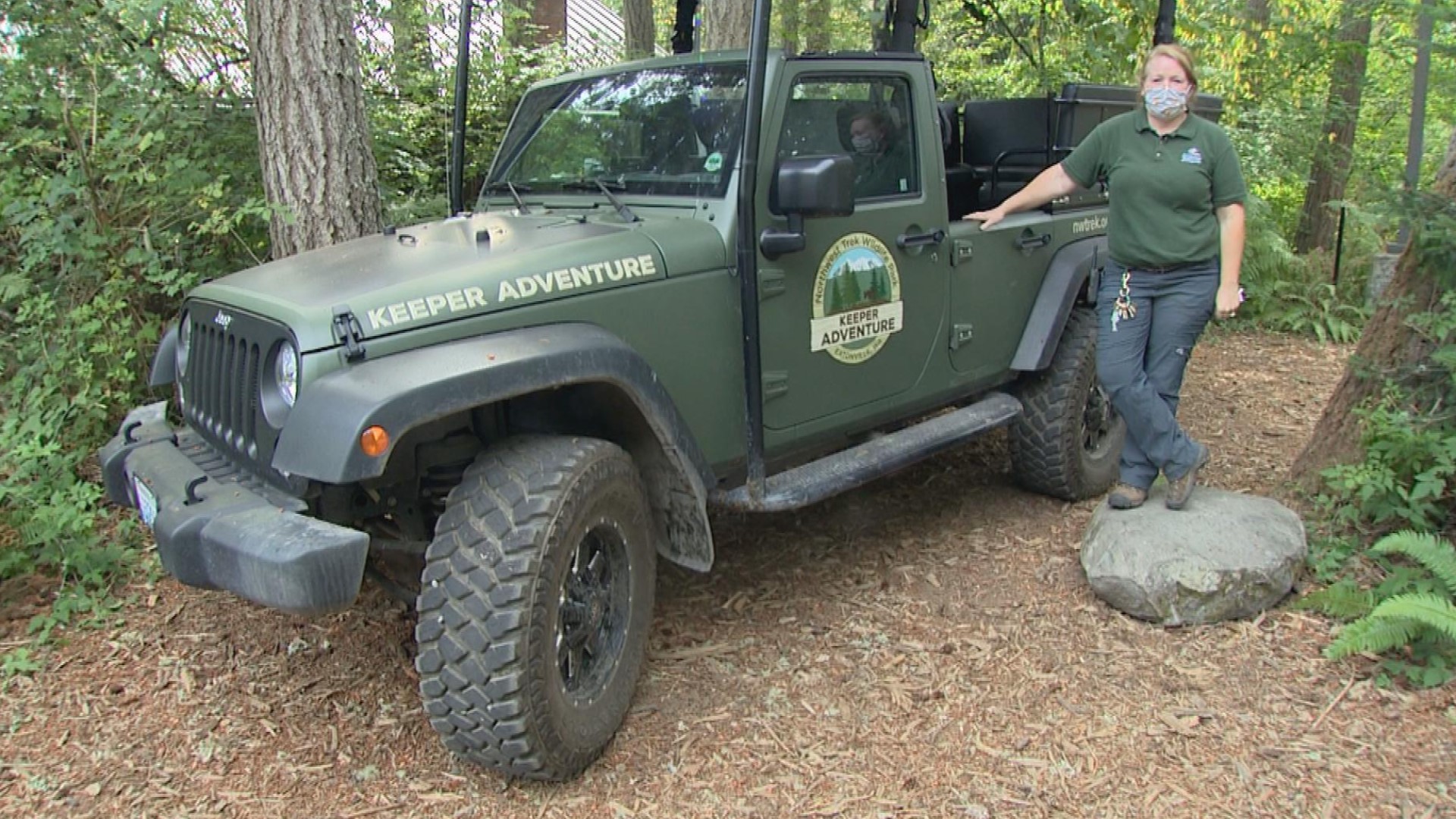 The Keeper Adventure Tours at Northwest Trek are back with extra safety precautions. #k5evening