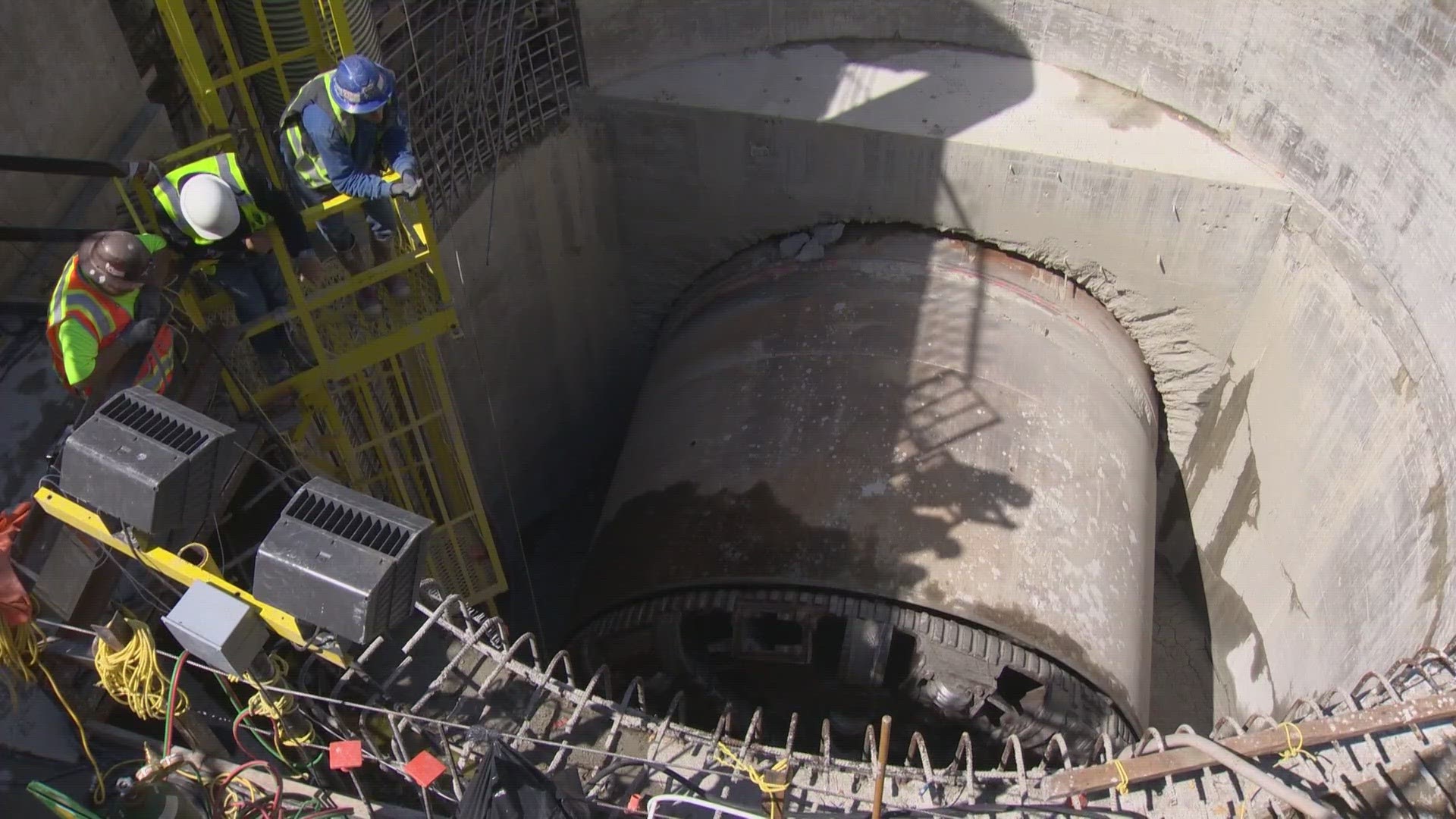 MudHoney, a tunnel boring machine, has finished its journey from Ballard to Wallingford as part of the Ship Canal Water Quality Project.