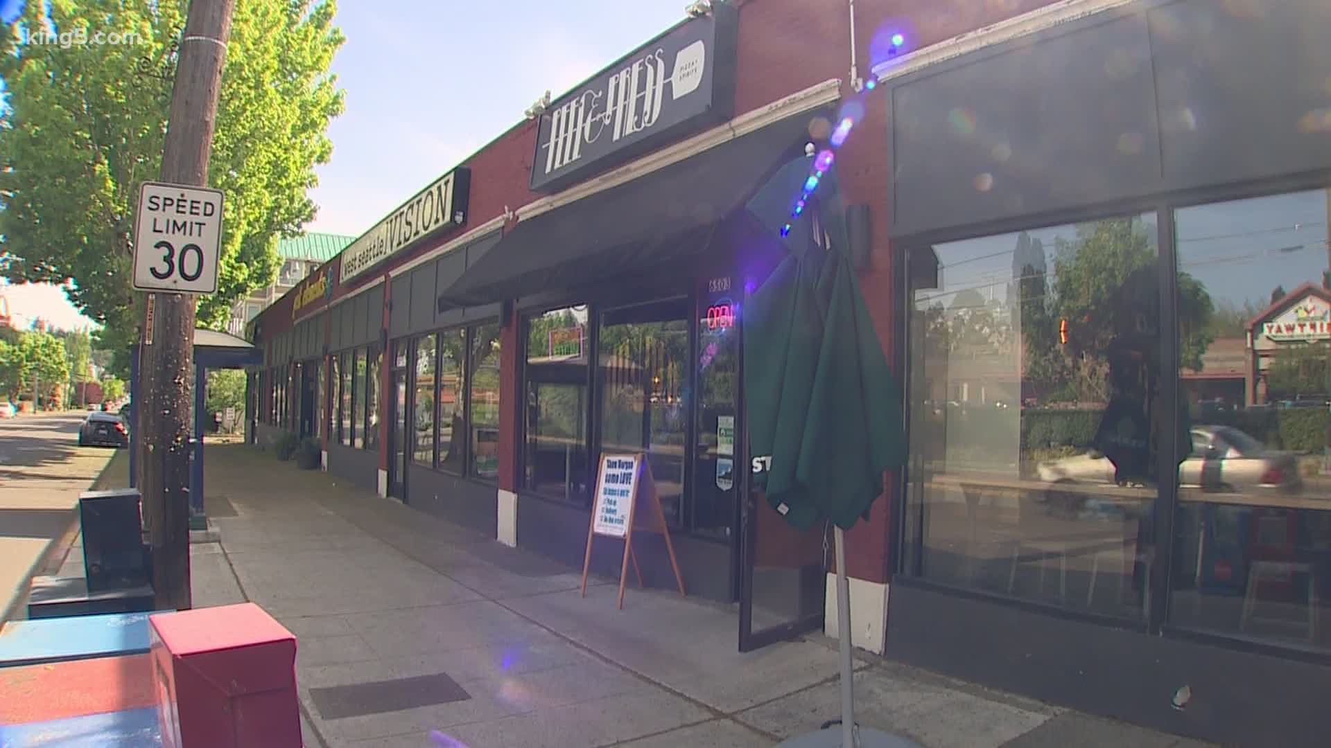A West Seattle business that has been giving back during the pandemic is now the victim of a crime. Someone broke into Peel and Press on Saturday morning.