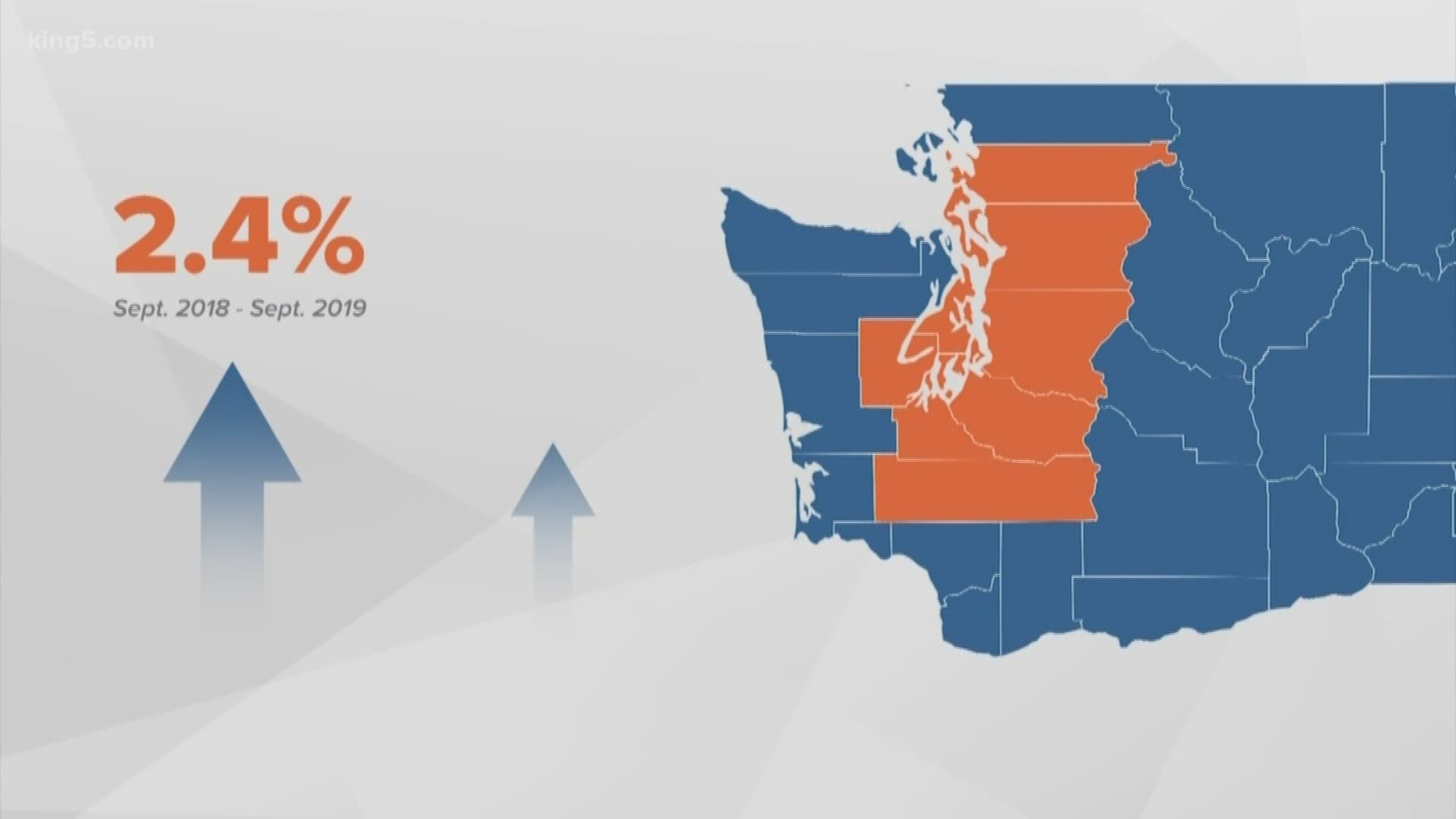 Angela Russell takes a deeper look at a new report that says wages are up in Western Washington.