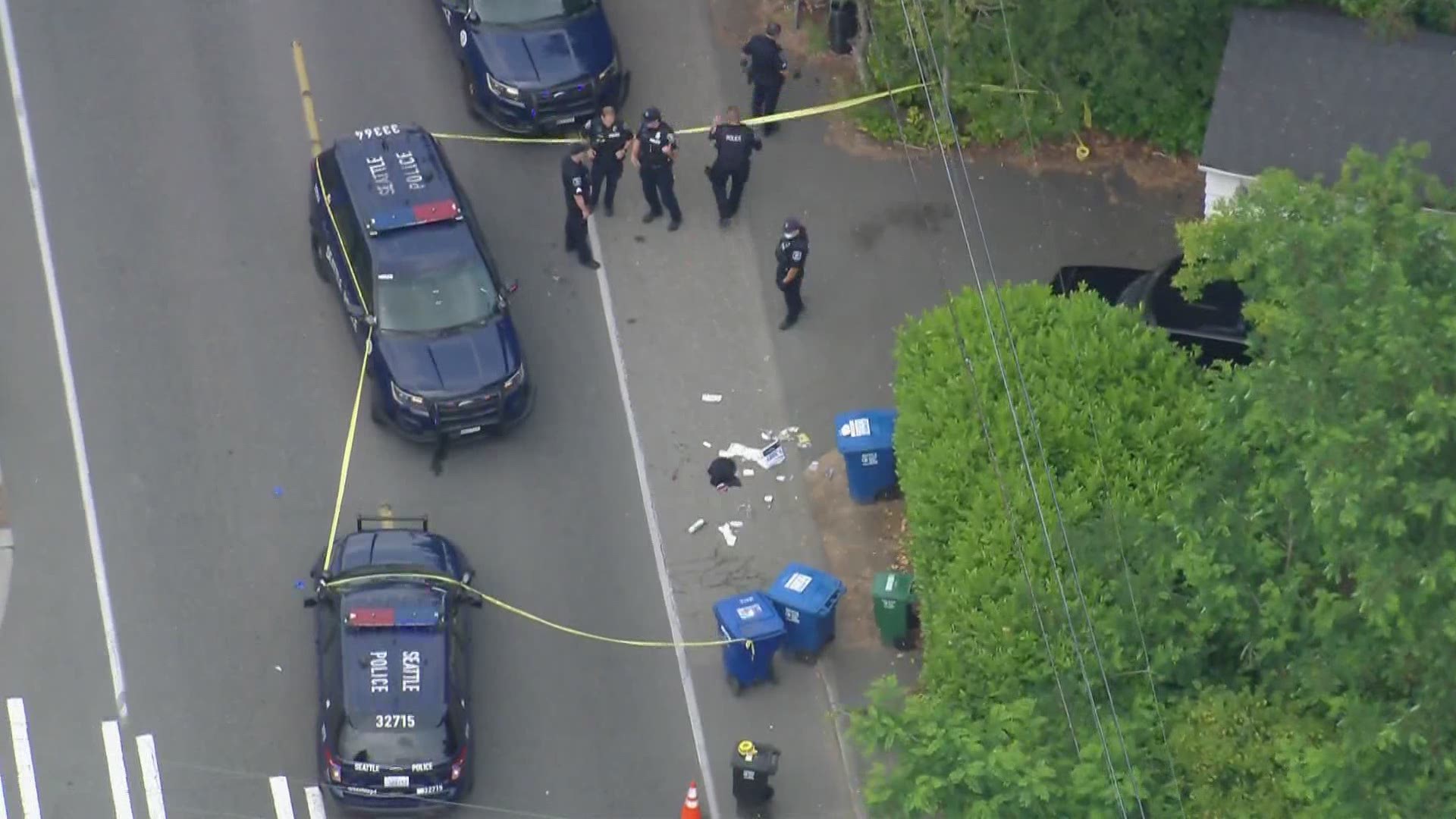 The Seattle Police Department is investigating a shooting in the Sand Point neighborhood on Friday afternoon.