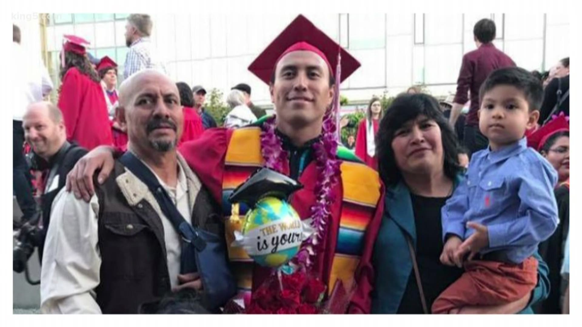 An Everett man and his parents detained and separated near the US/Mexican border, according to a family friend. KING 5's Chris Daniels reports.