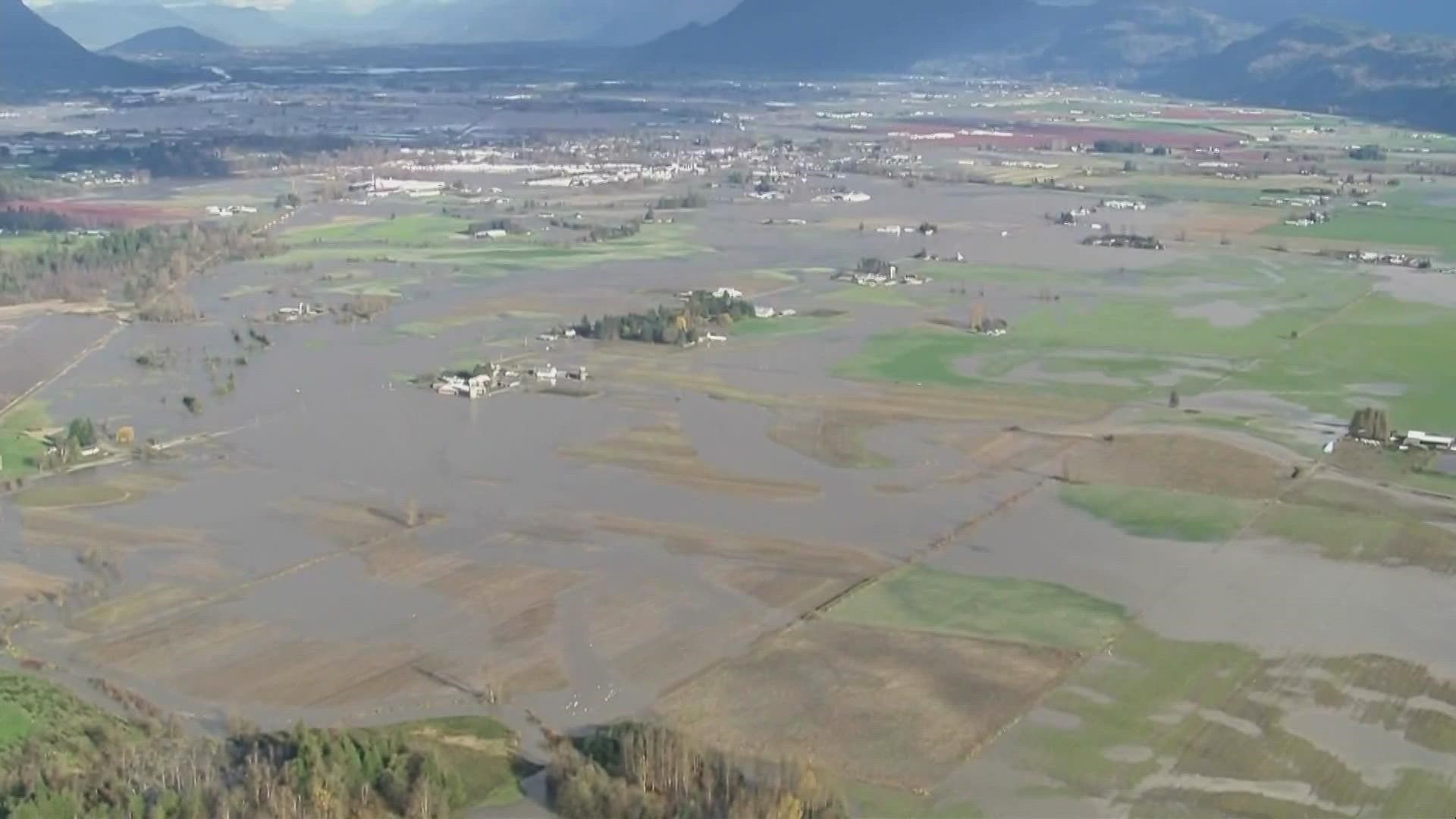 A crowd gathered in Everson Wednesday for a community meeting about Whatcom County’s catastrophic flooding and efforts to help the region recover.