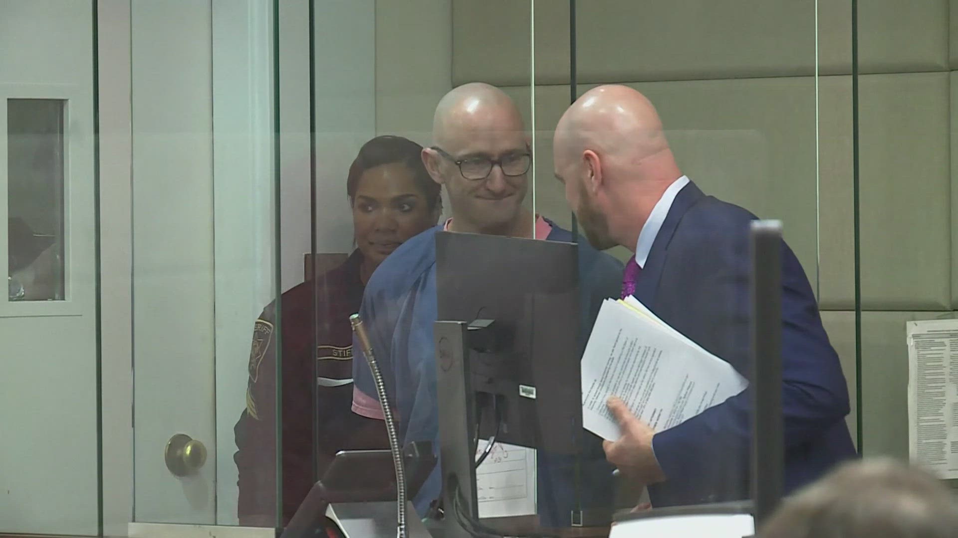 Joseph Emerson will need to post a $50,000 bond, stay away from drugs, and not come within 30 feet of an operable aircraft as conditions of release.