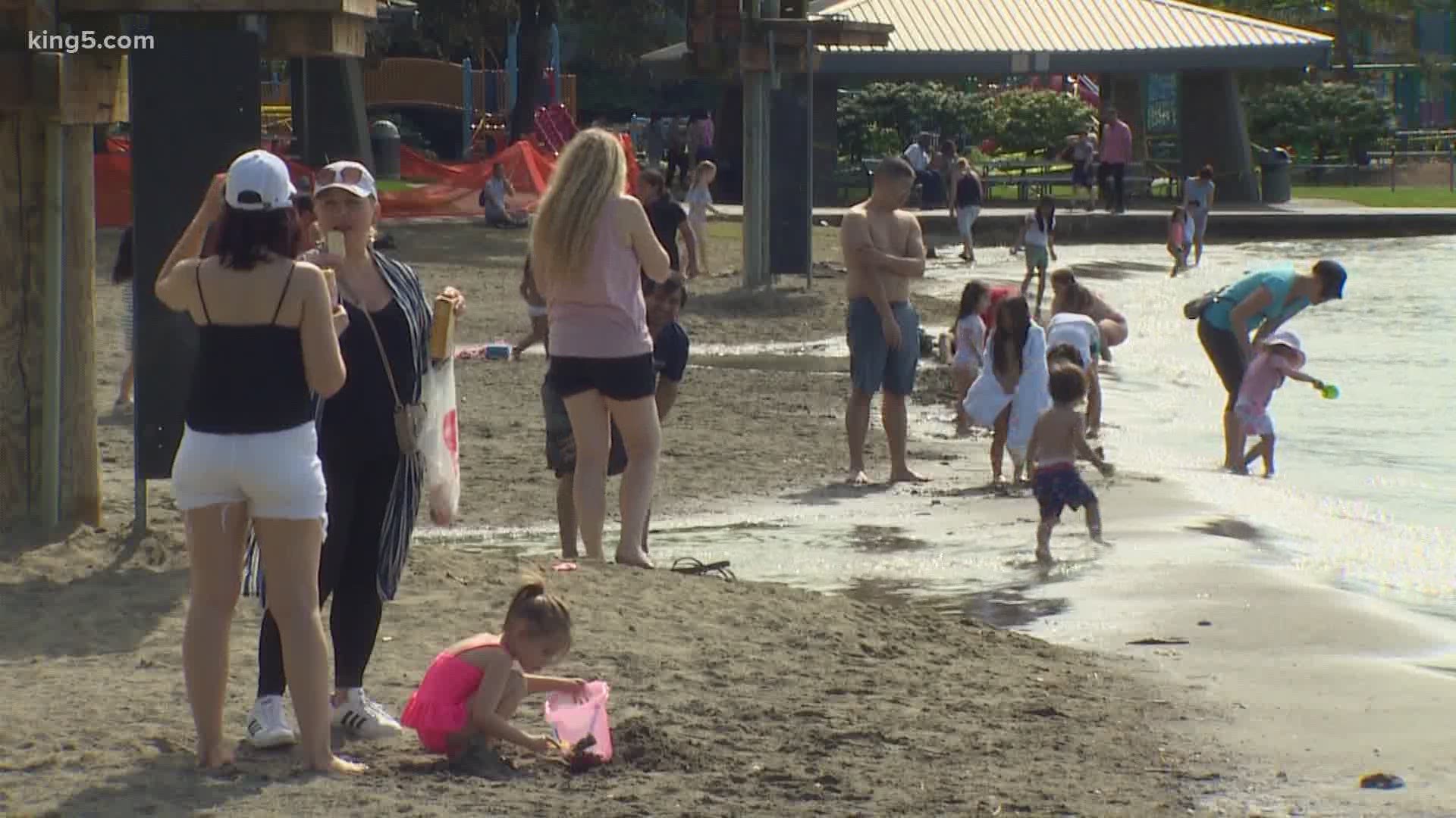 Many people are skipping wearing masks during warm weather.