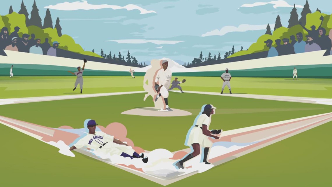 New mural honors under told stories of the Pacific Northwest's baseball  history 