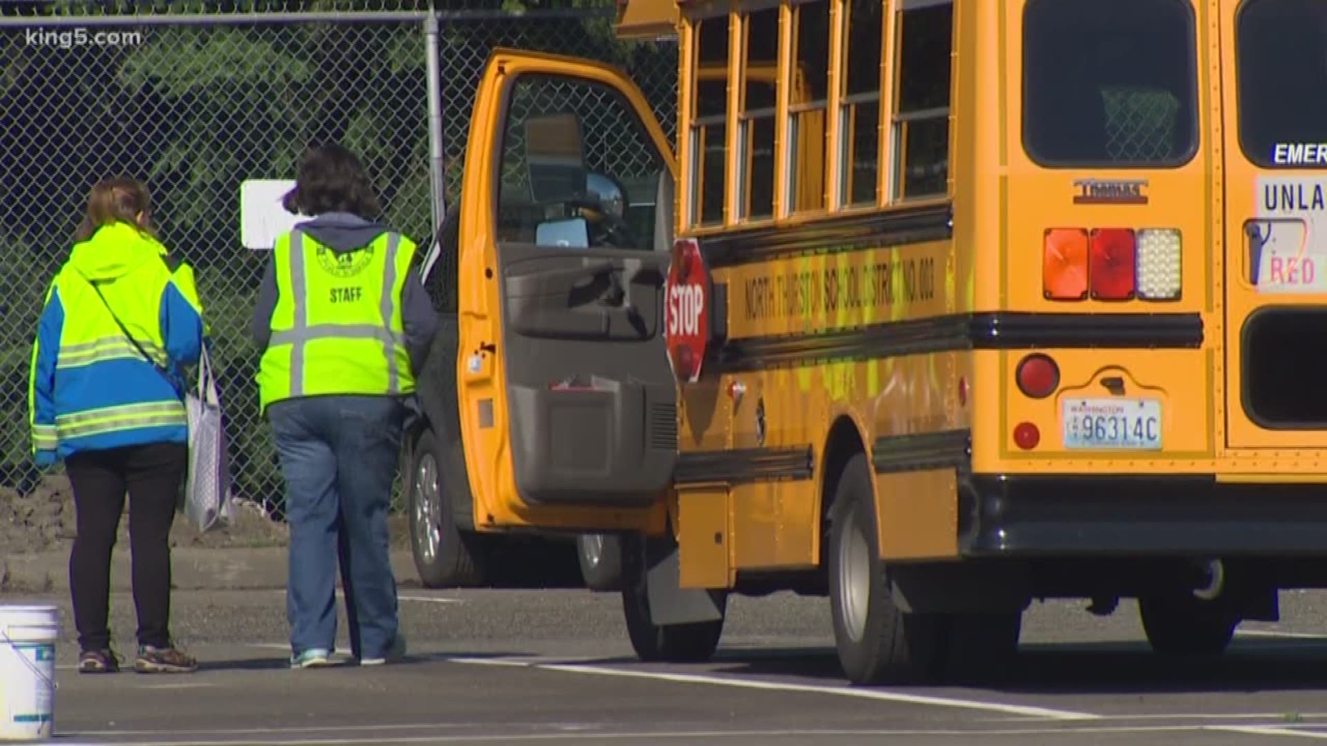 Washington school districts may enforce more interaction with school bus drivers after an incident of erratic behavior in Longview. KING 5's Drew Mikkelsen reports.