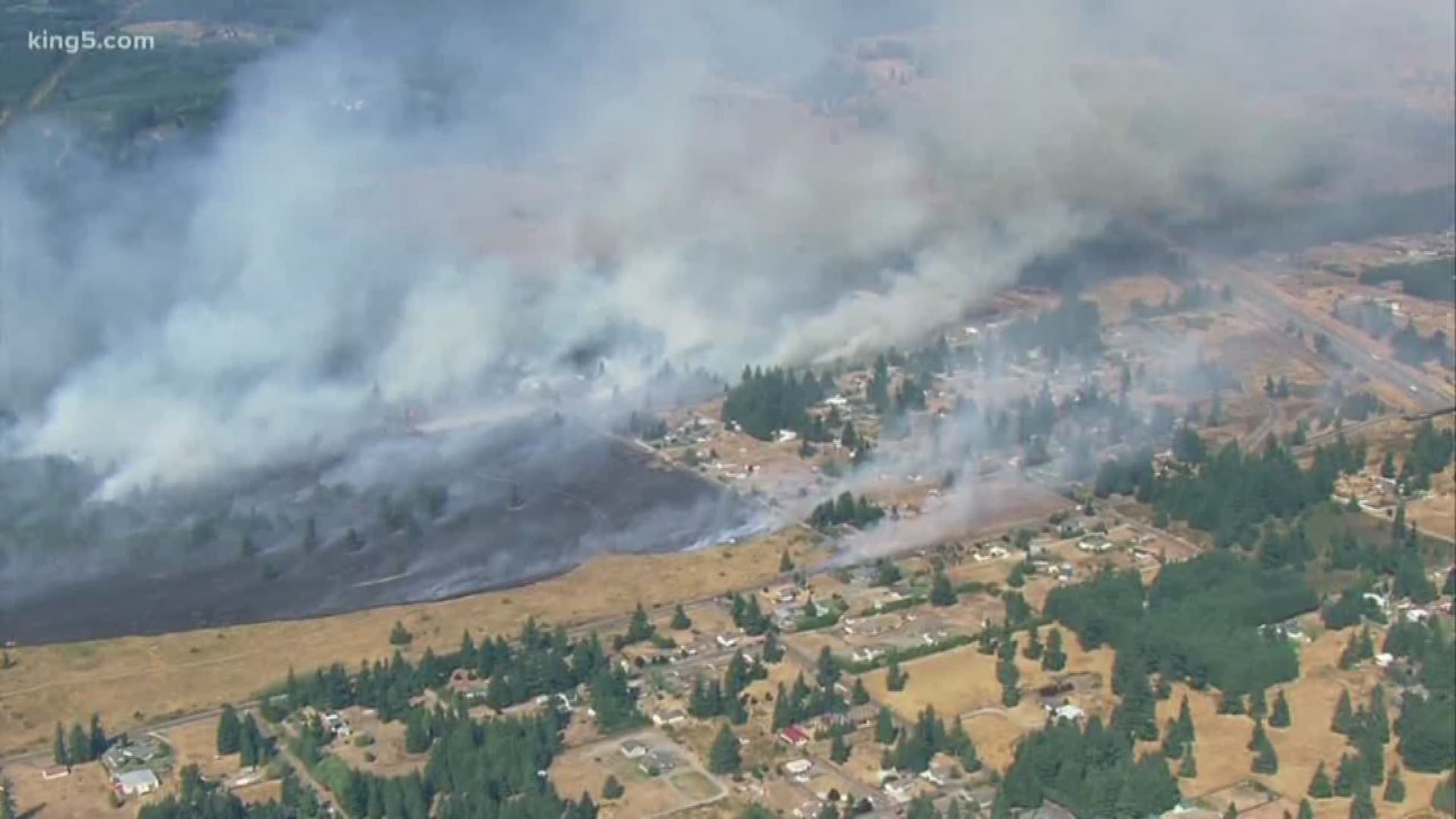 Wildfires are predicted to be worse than usual this summer in Washington State... on both sides of the mountains.