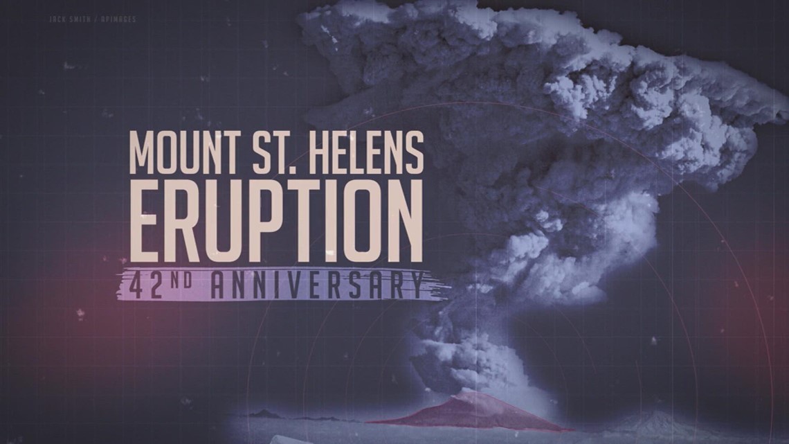 The 42nd anniversary of the Mount St. Helens eruption