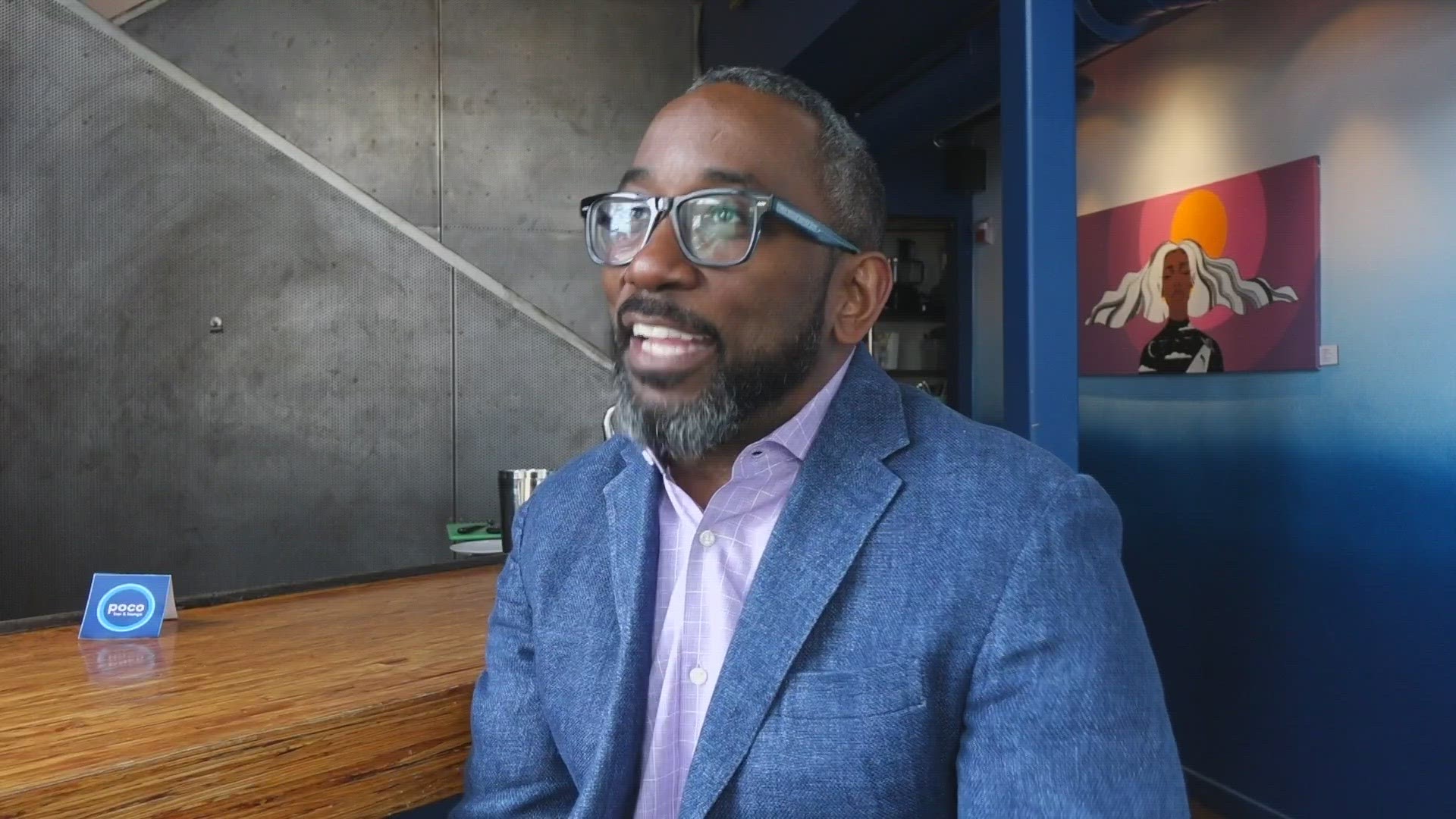 Jesse Rhodes is the board chair for an after-school program and just recently bought a bar and lounge that he wants to turn into a similar resource for adults.